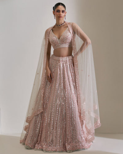 Rose Luminance Lehenga Set
