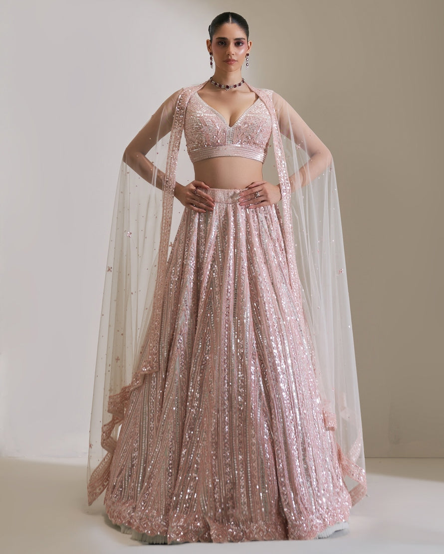 Rose Luminance Lehenga Set