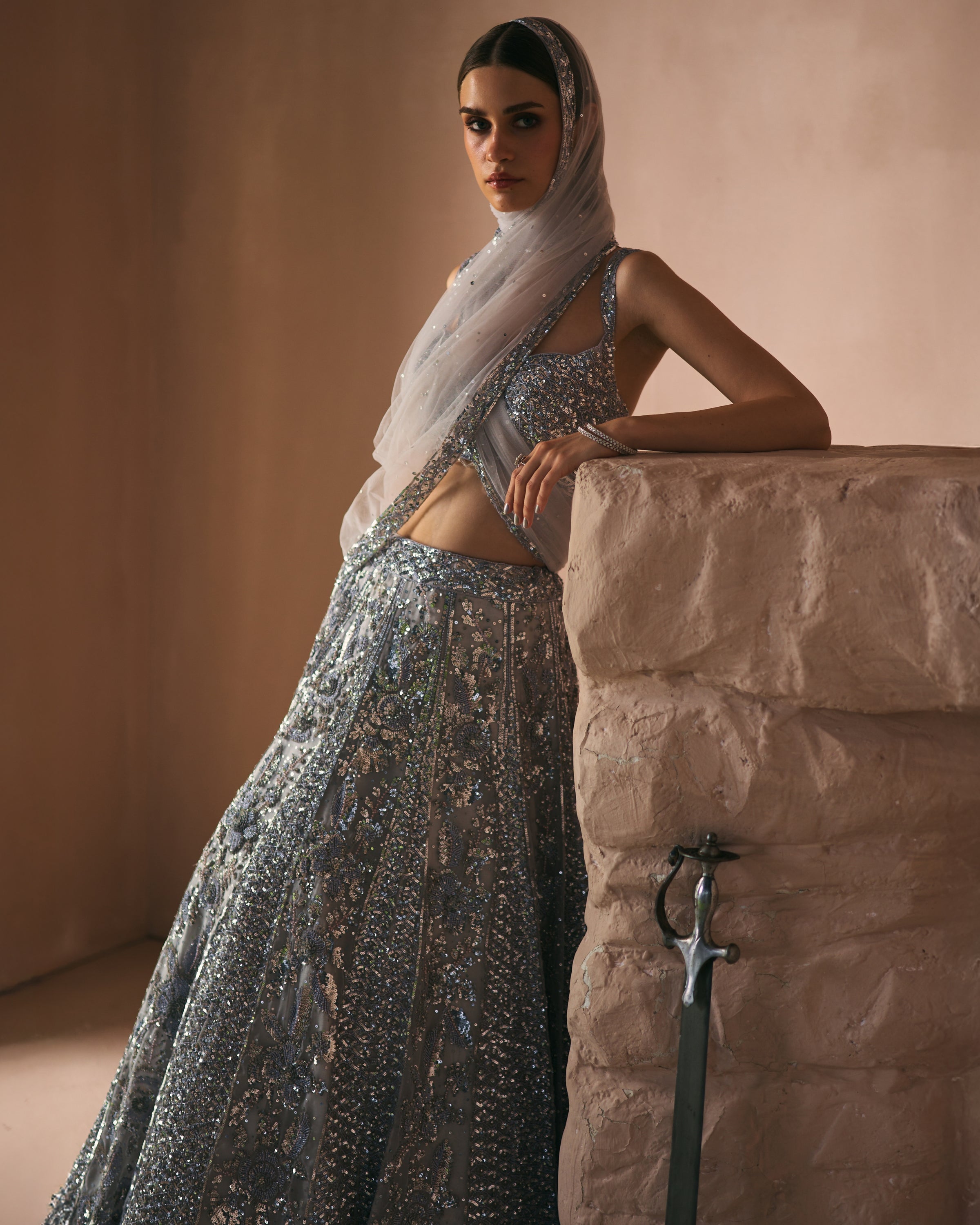 Astral Gleam Lehenga Set