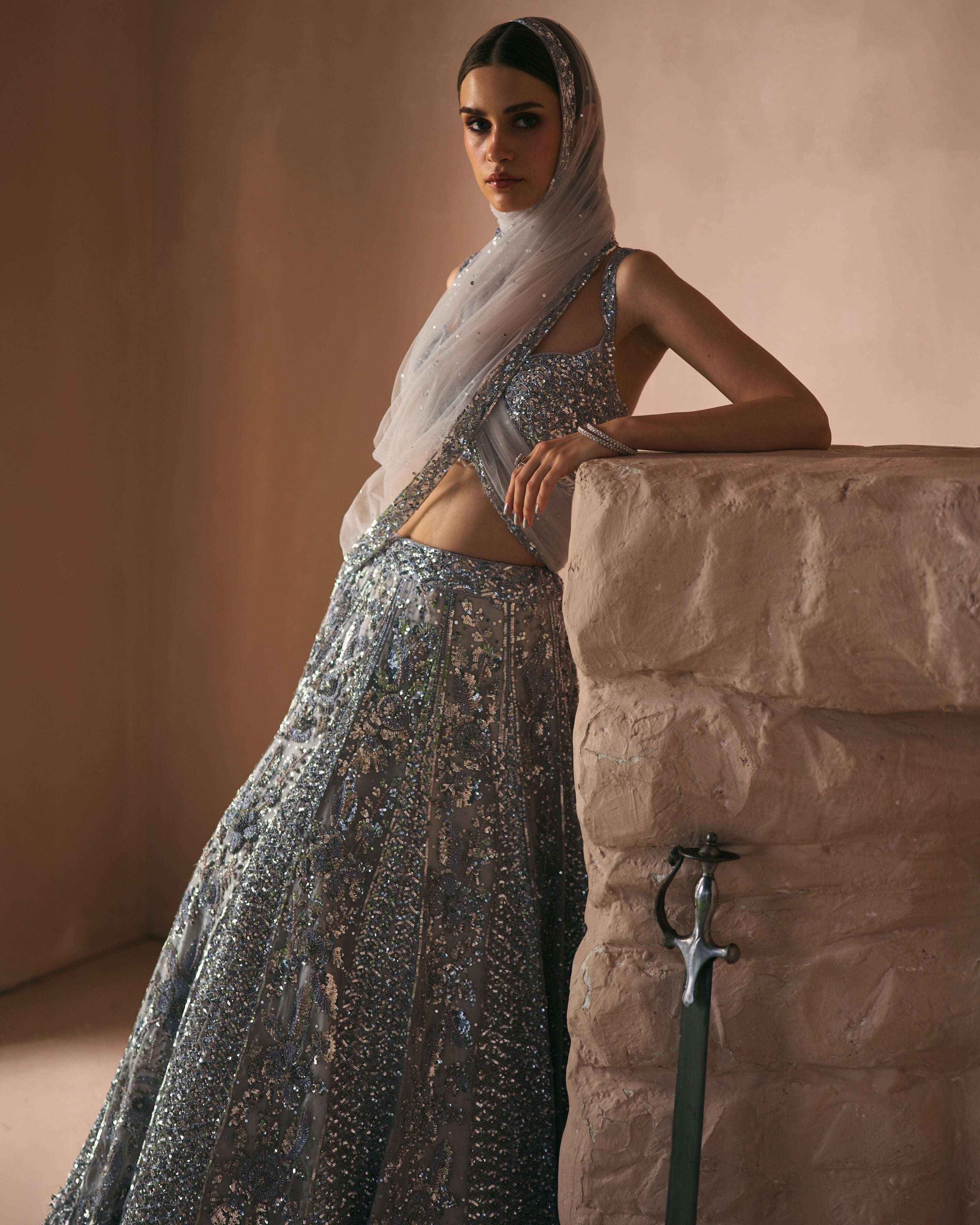 Astral Gleam Lehenga Set