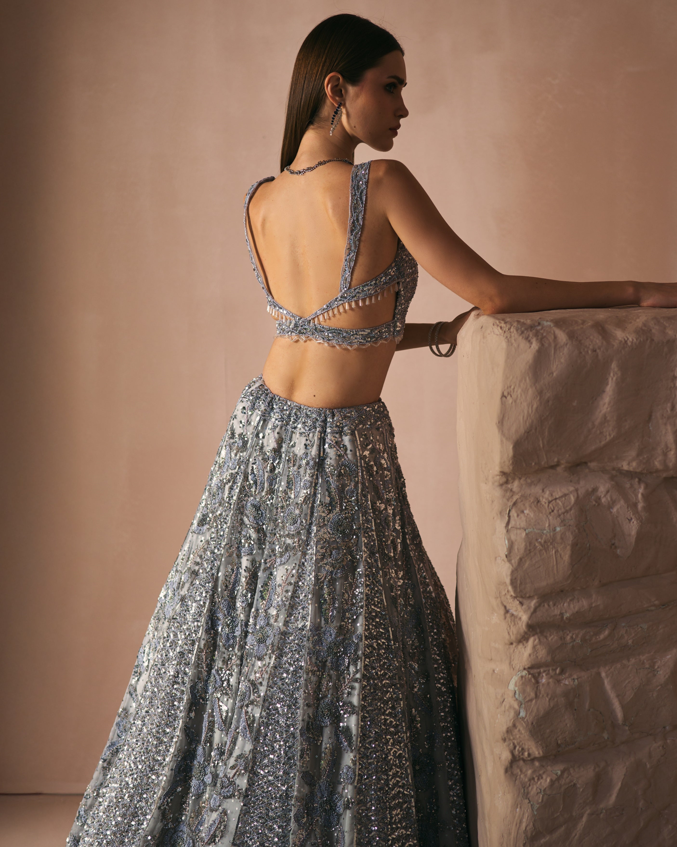 Astral Gleam Lehenga Set