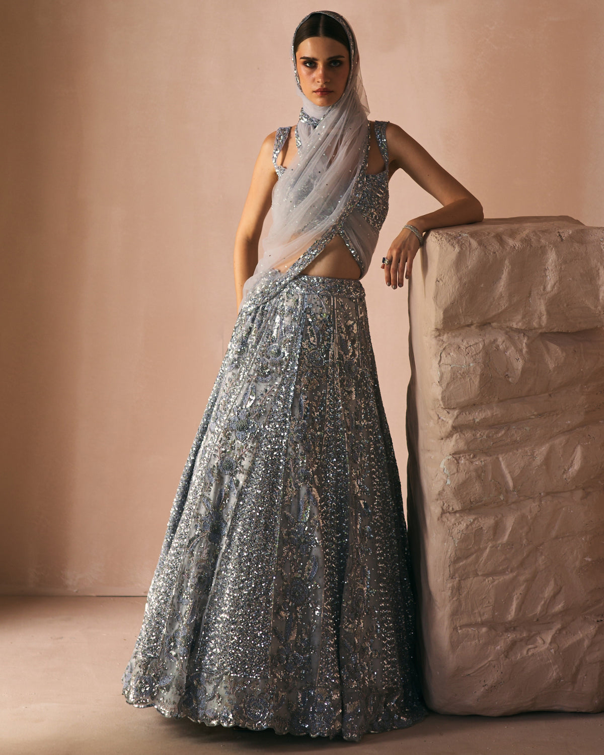Astral Gleam Lehenga Set