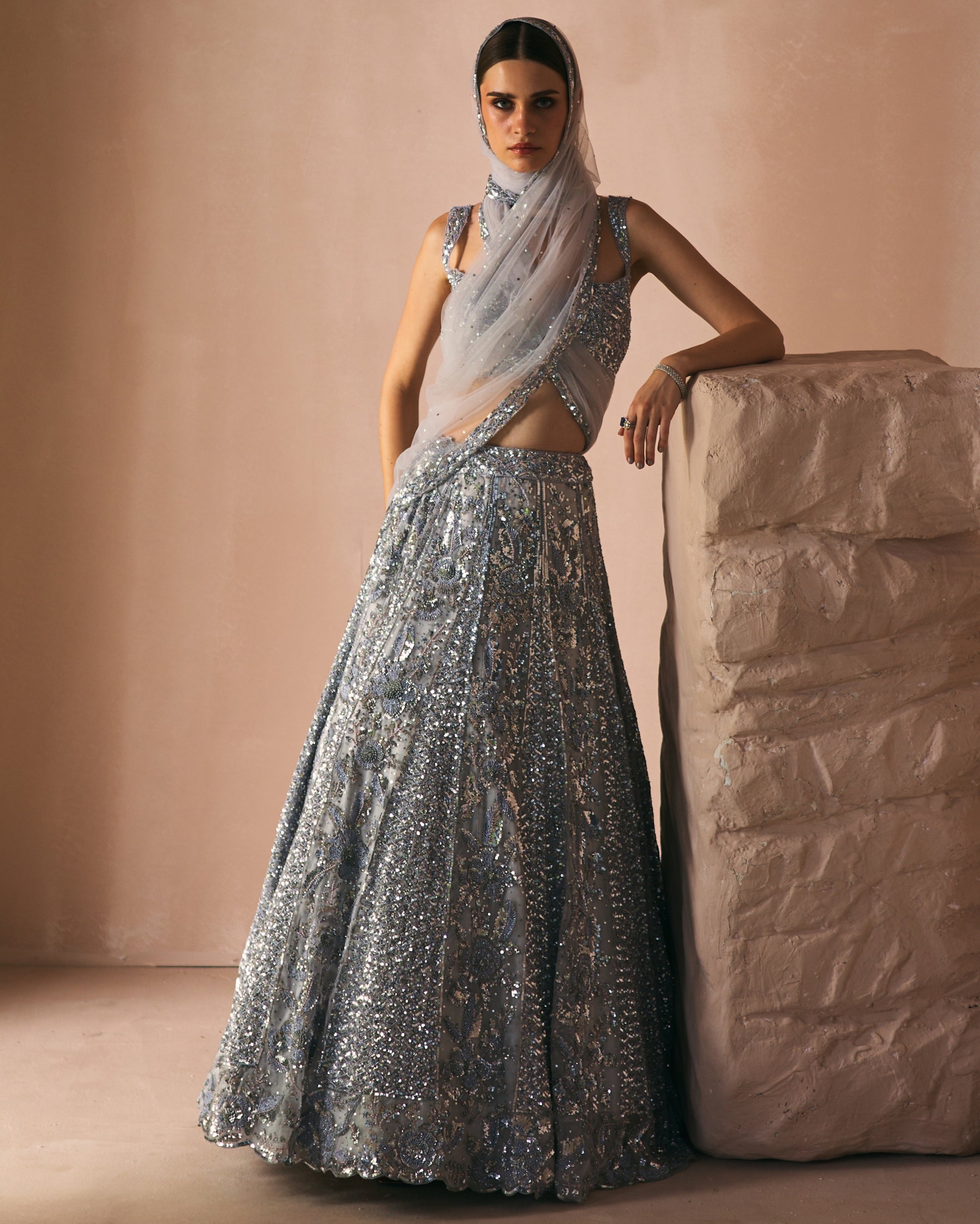 Astral Gleam Lehenga Set