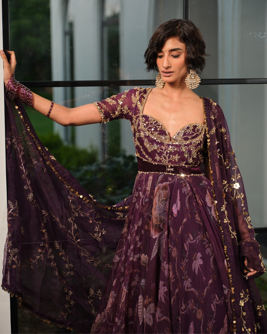 Zariah Anarkali Set