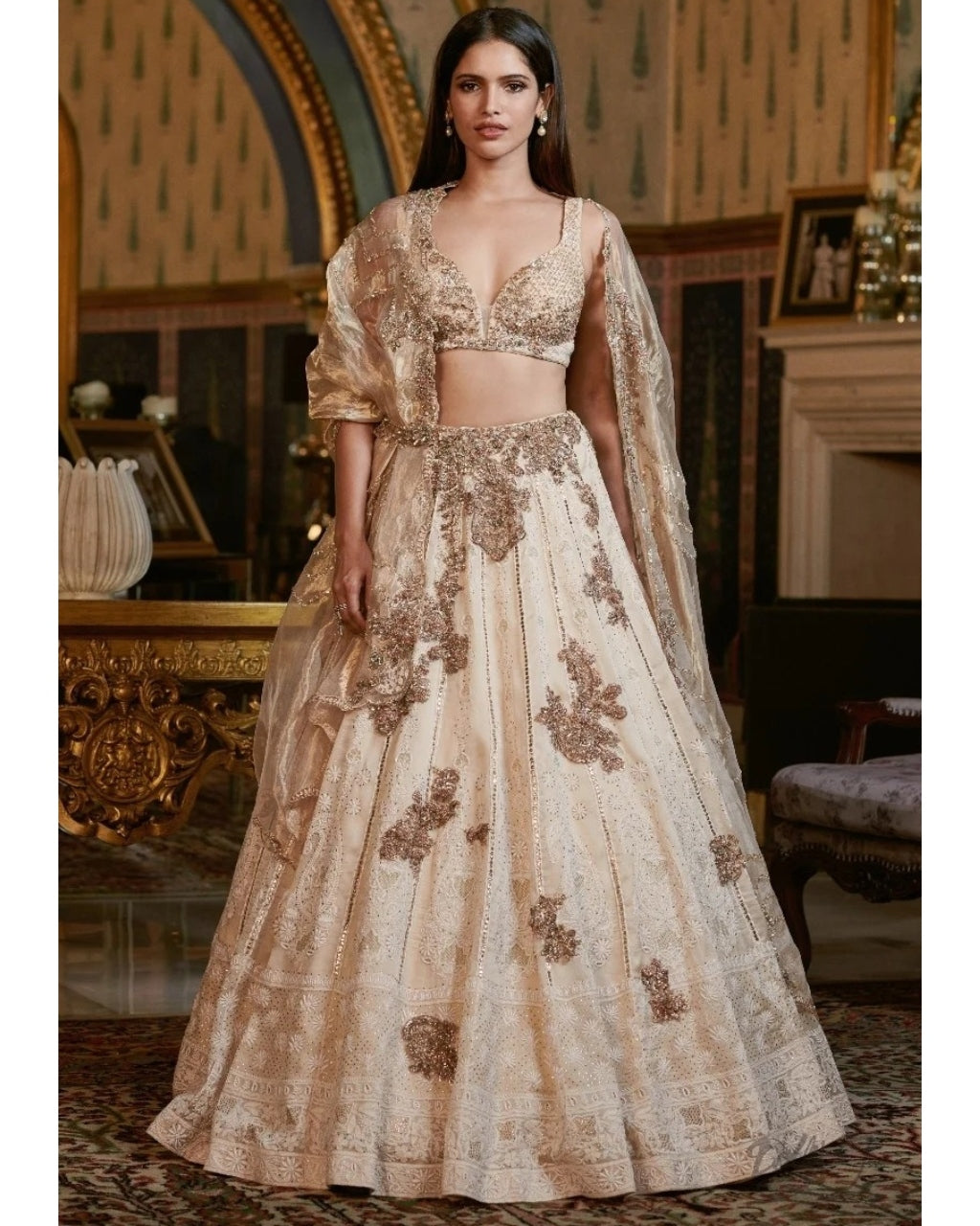 Omaa Chikankari Lehenga Set