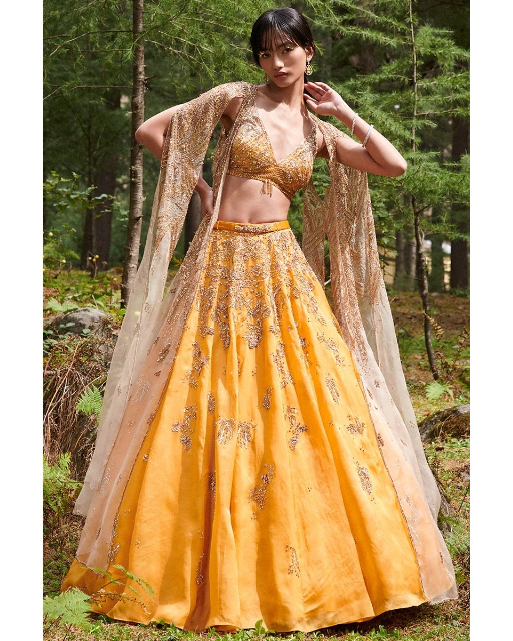 Suzy Organza Lehenga Set