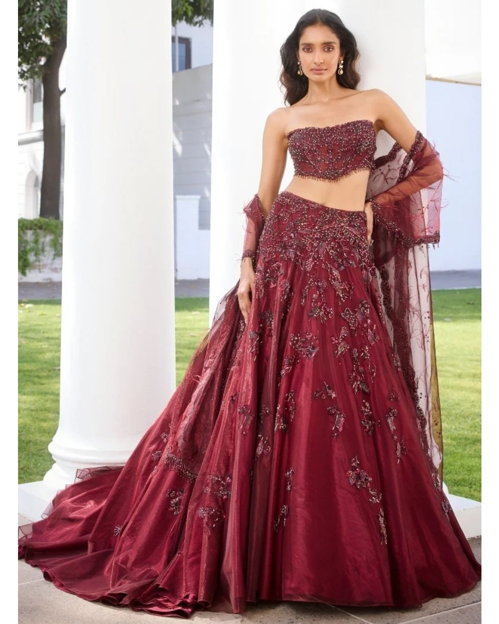 Eliora Tulle Lehenga Set