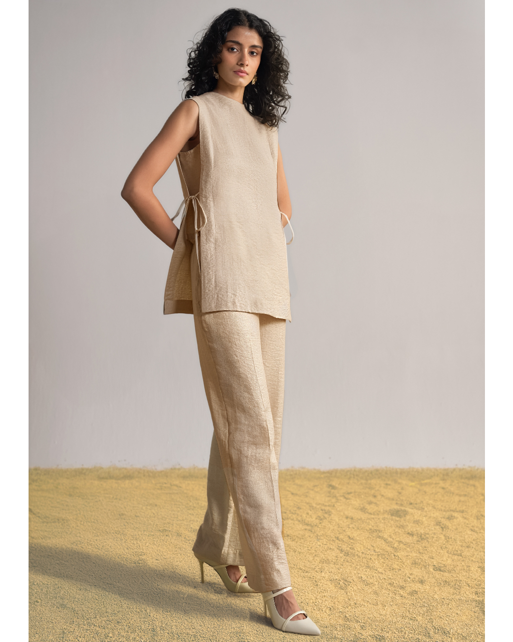Origami Silk-Linen Set