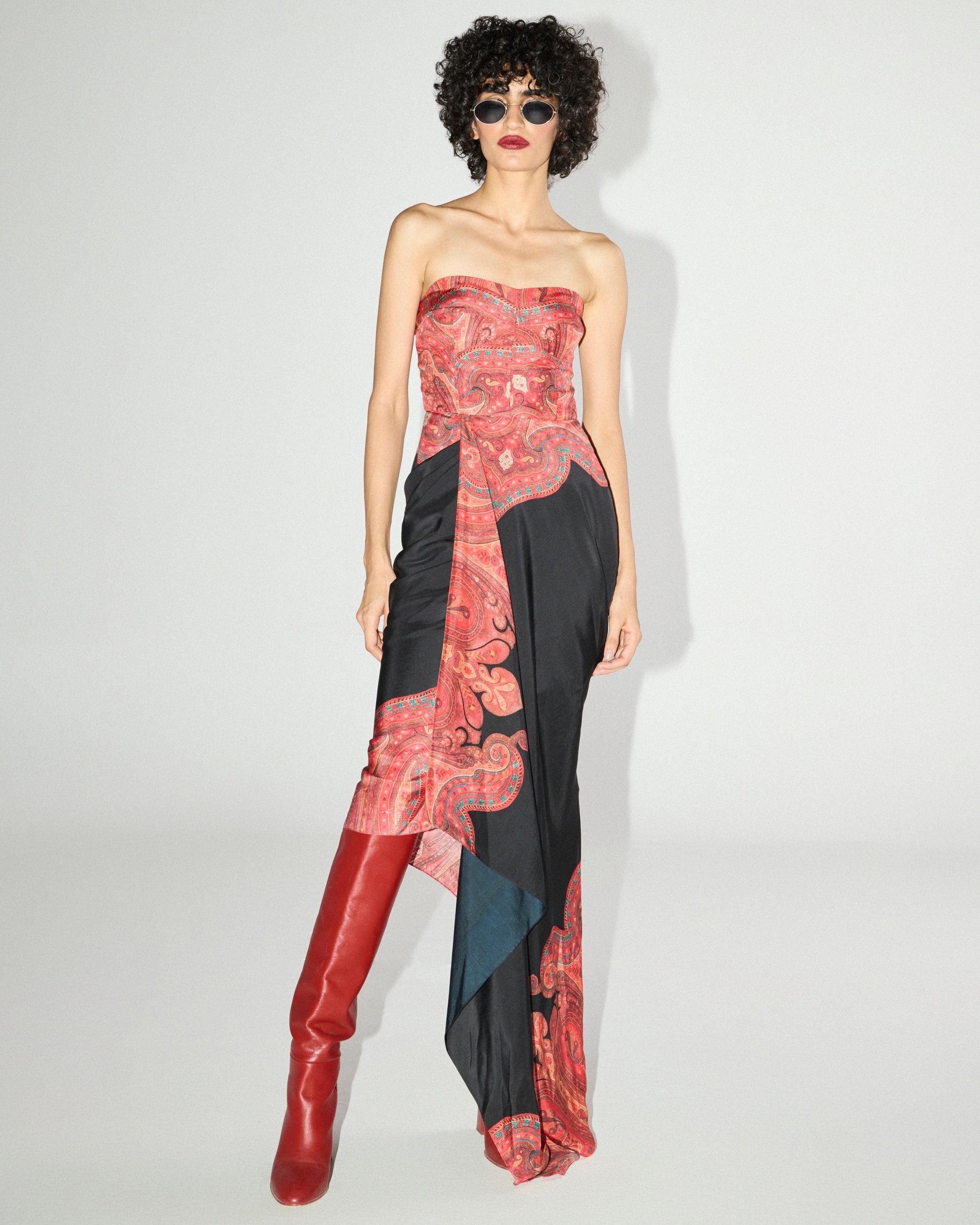 Printed Audrey Dress