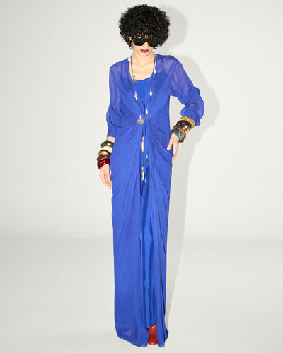 Embroidered Double Erica Jacket & Slip Dress