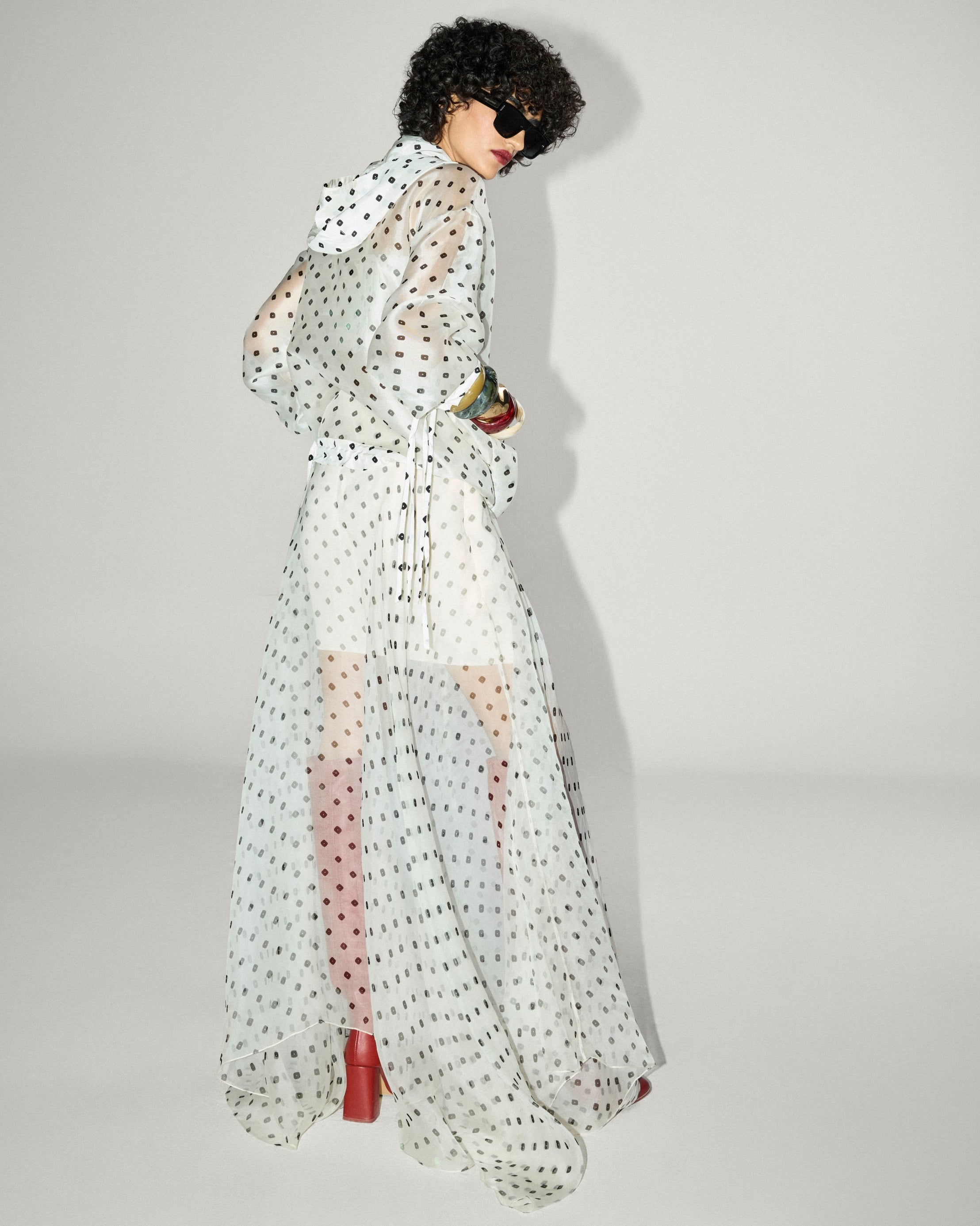 Bomber Jacket, Bustier & Bianca Skirt