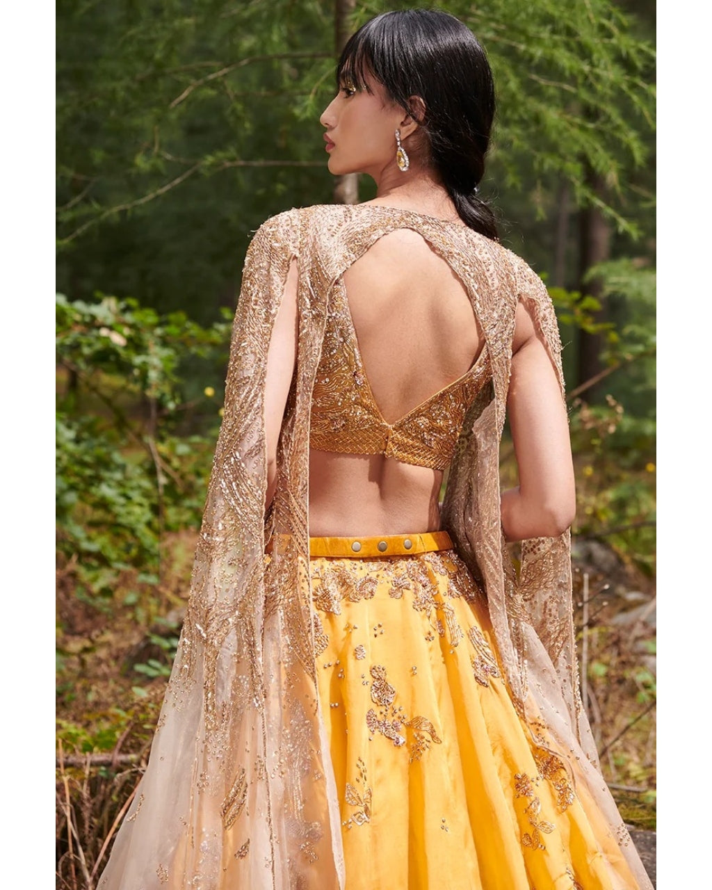 Suzy Organza Lehenga Set