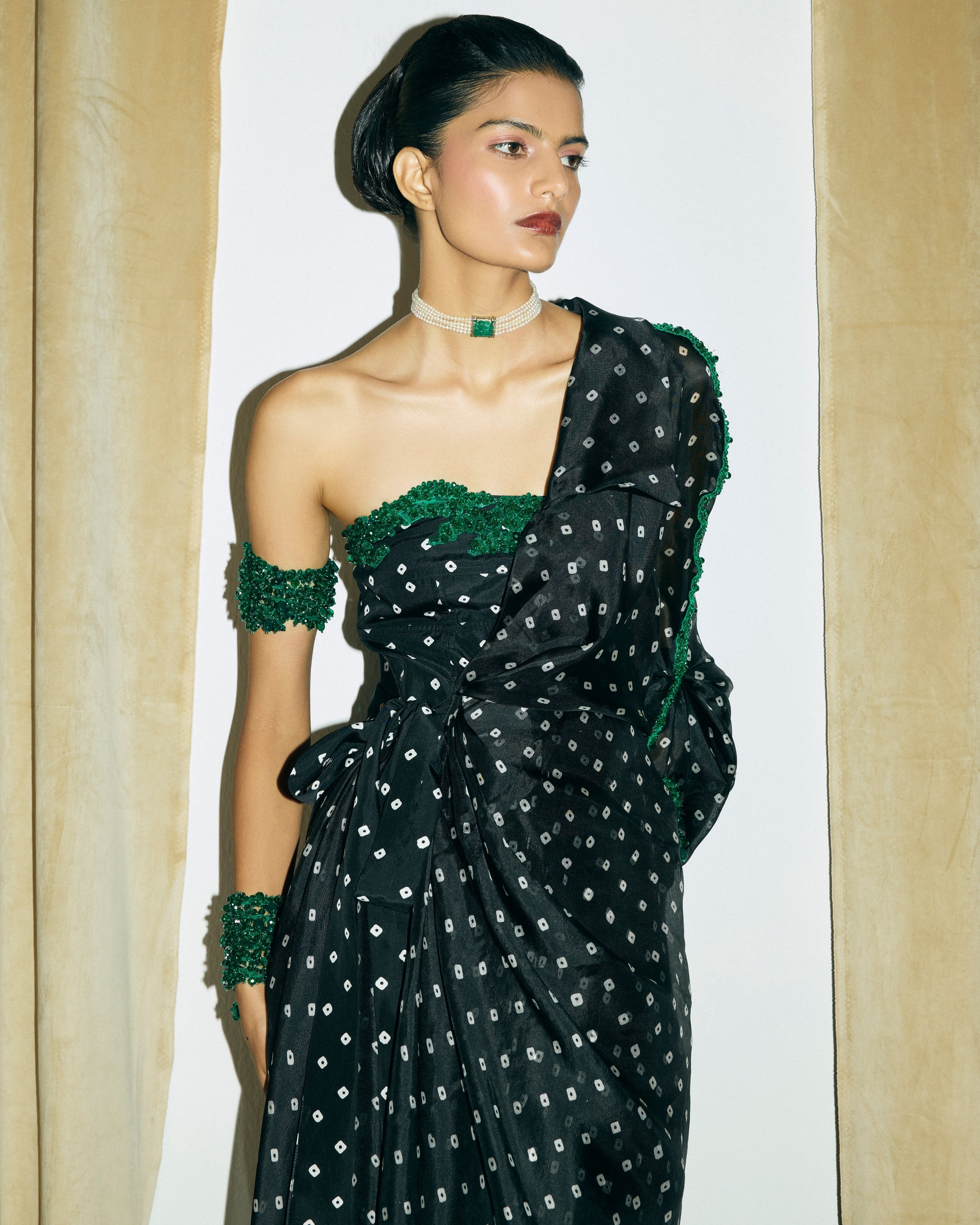 Black Audrey Dress With Erika Jacket