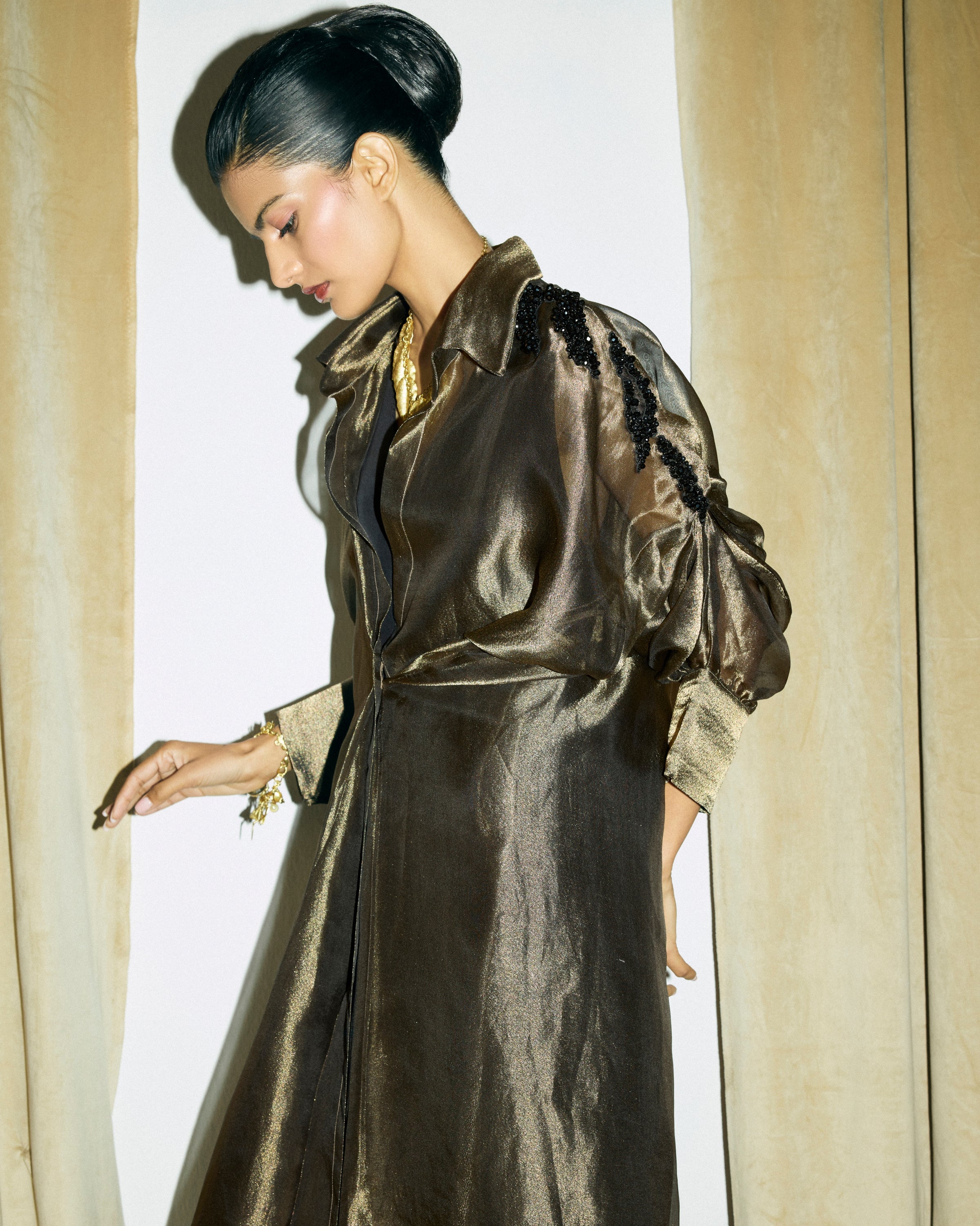 Moulin Shirt With Noir Jumpsuit