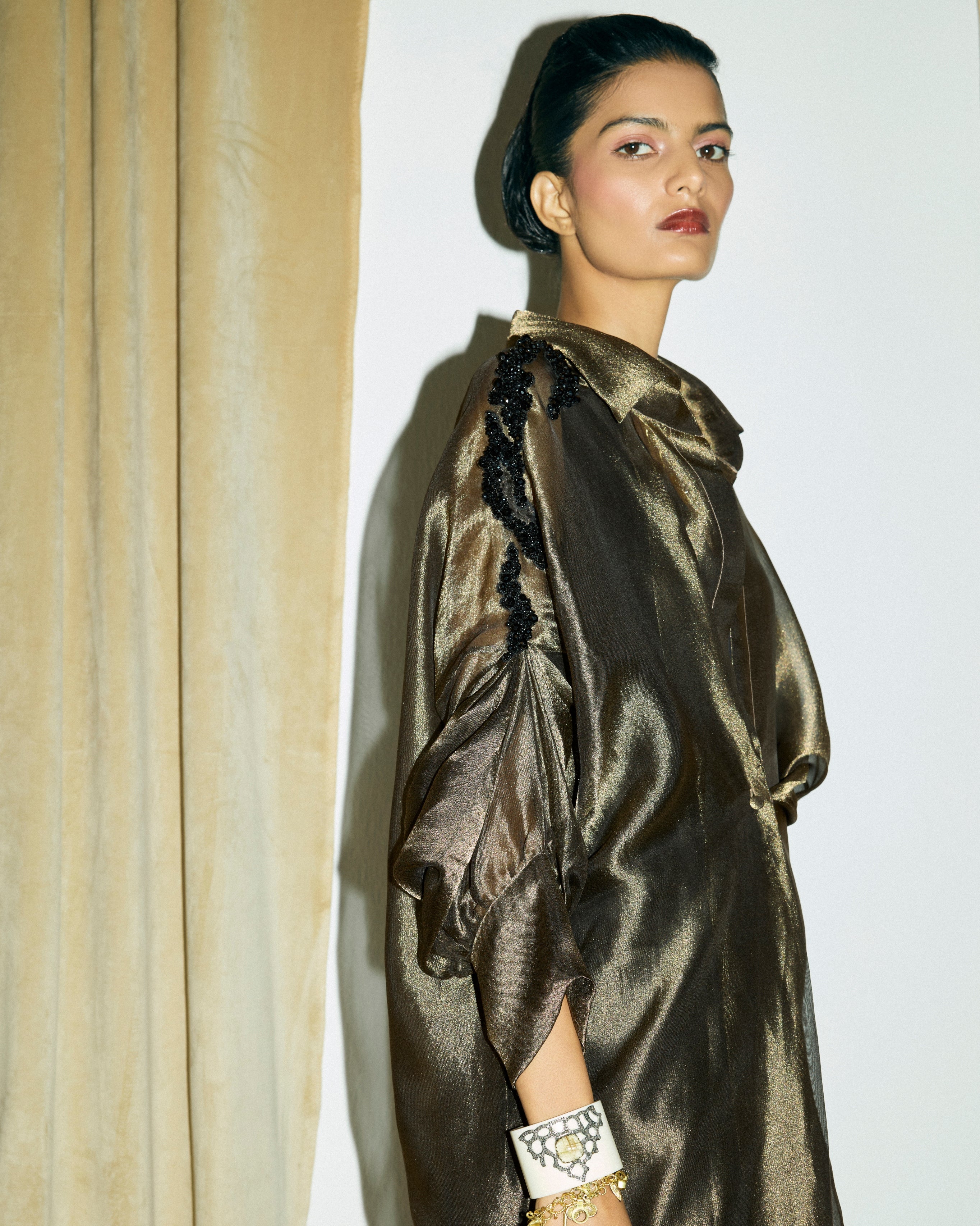 Moulin Shirt With Noir Jumpsuit