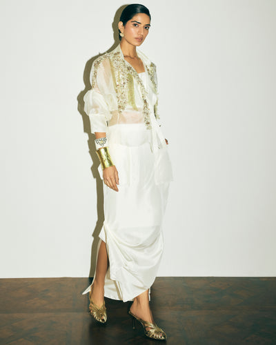 Bolero Jacket With Bustier And Daria Skirt