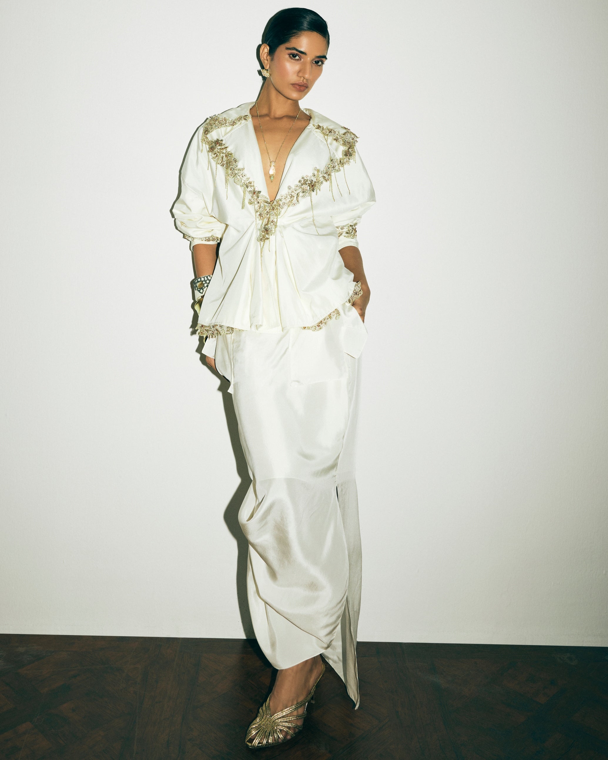 Virna Jacket With Daria Skirt