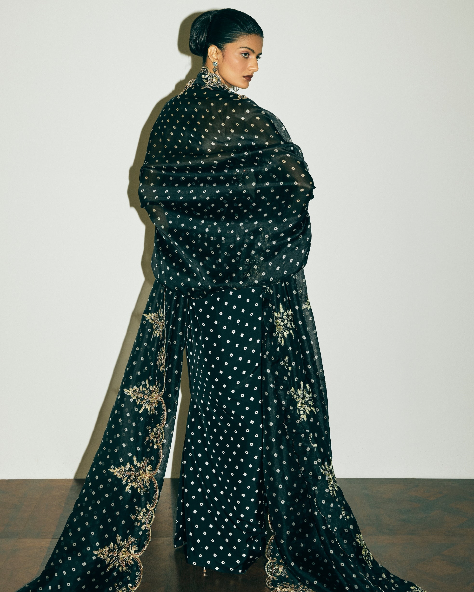 Solene Dress With Venetia Cape