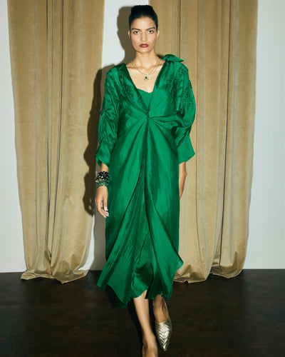 Moulin Peegee Shirt Dress With Slip