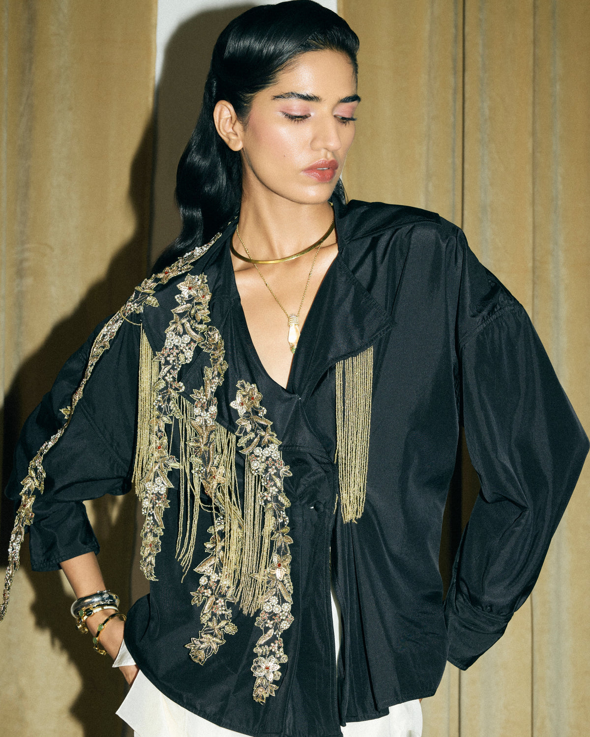 Virna Meenakari Embroidery Jacket