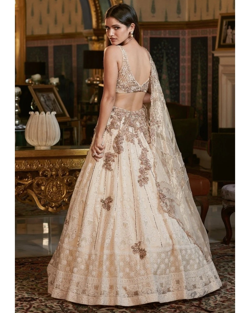 Omaa Chikankari Lehenga Set