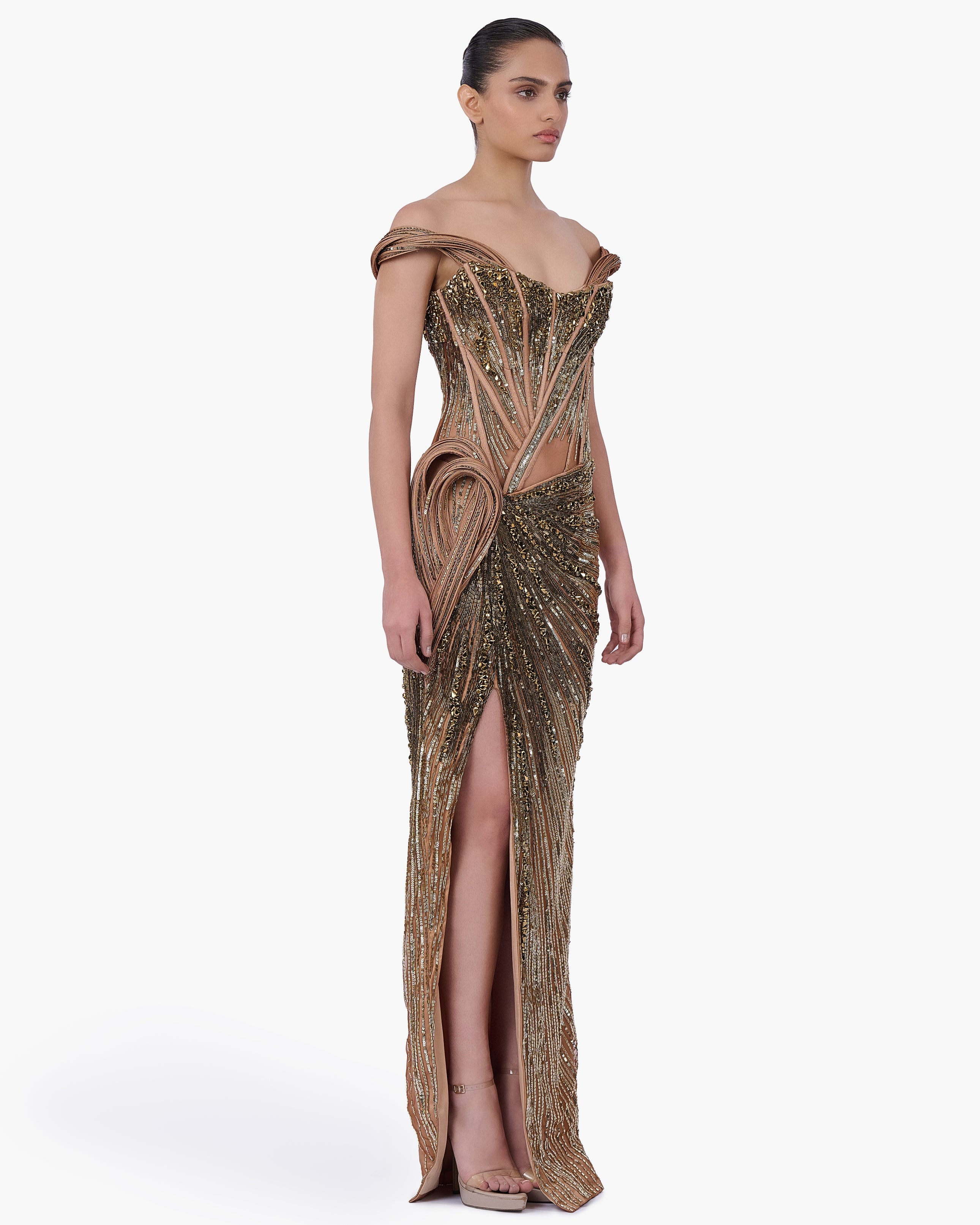 The Gilded Empress Gown