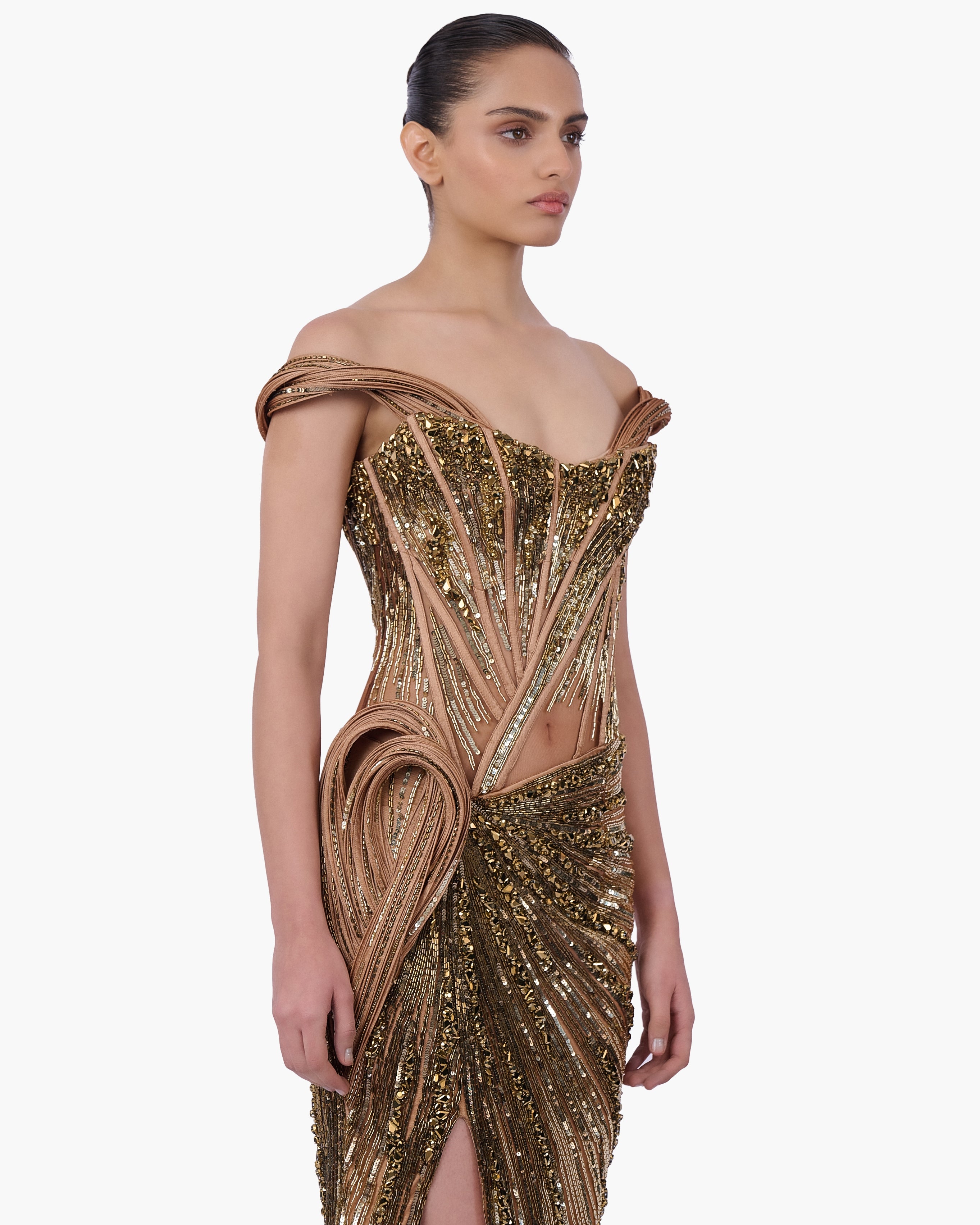 The Gilded Empress Gown