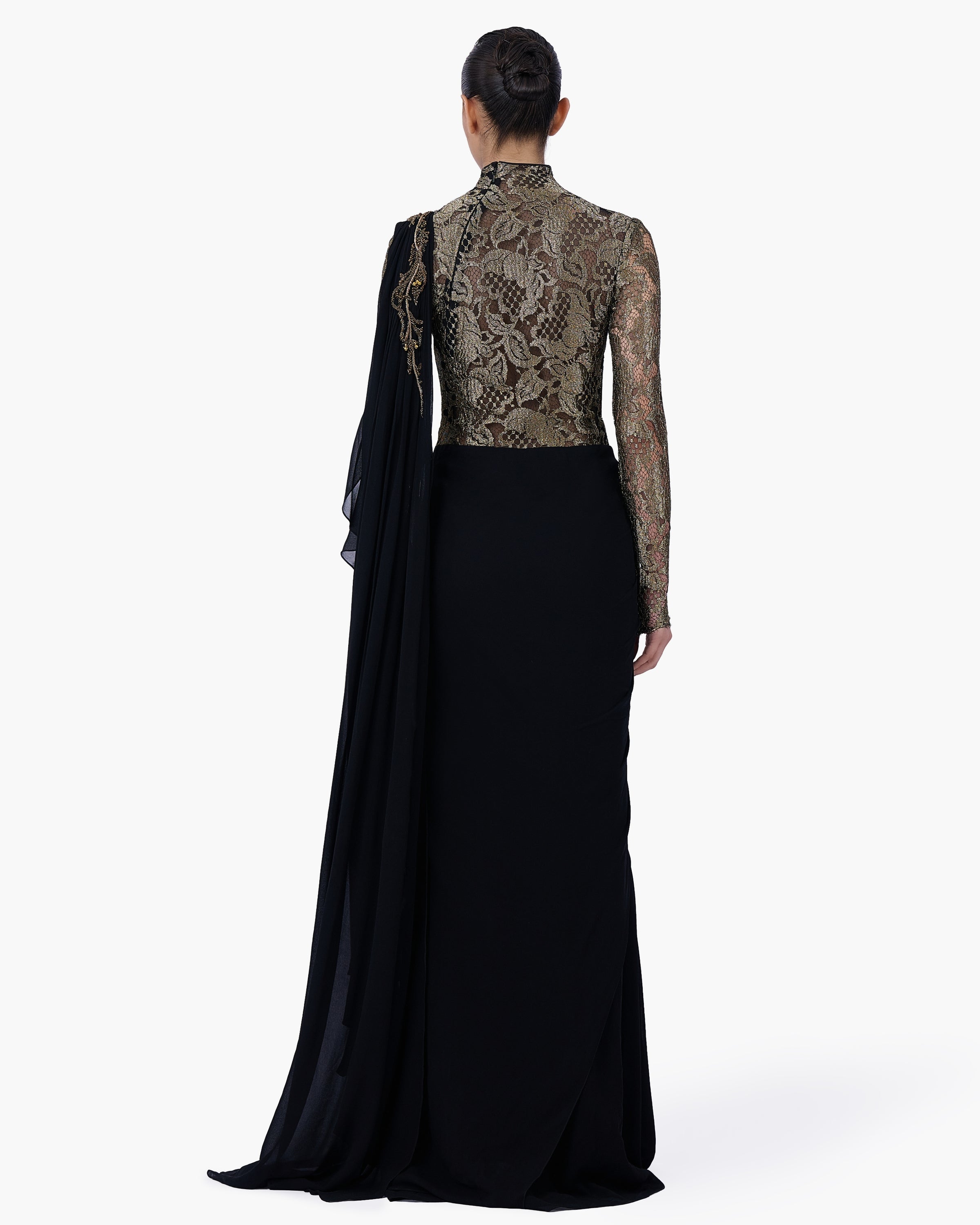 The Eclipse Sari Gown