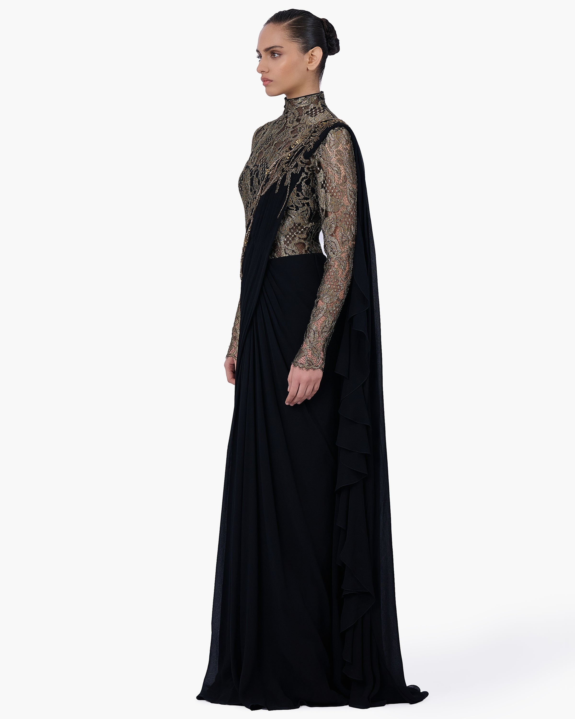 The Eclipse Sari Gown