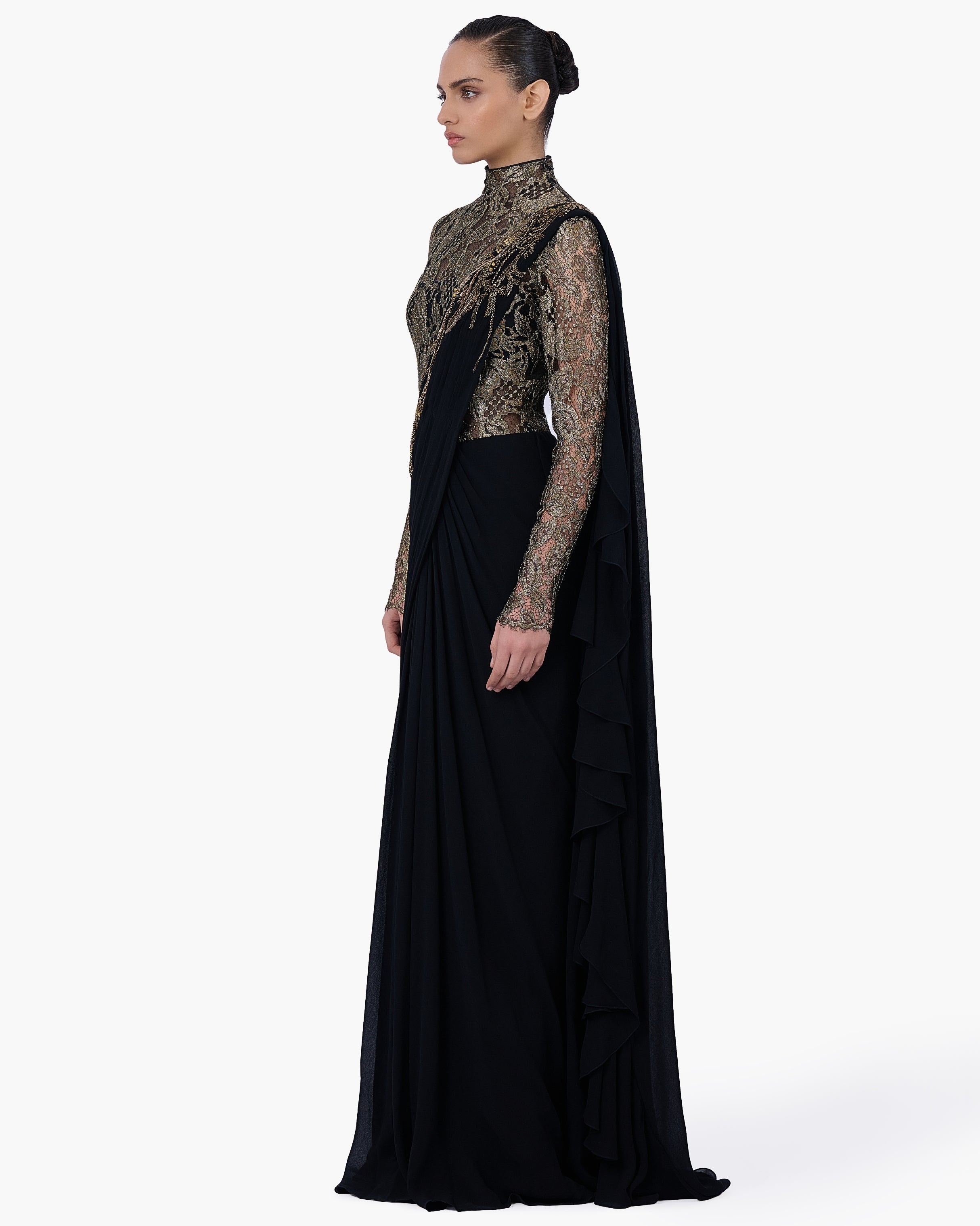 The Eclipse Sari Gown