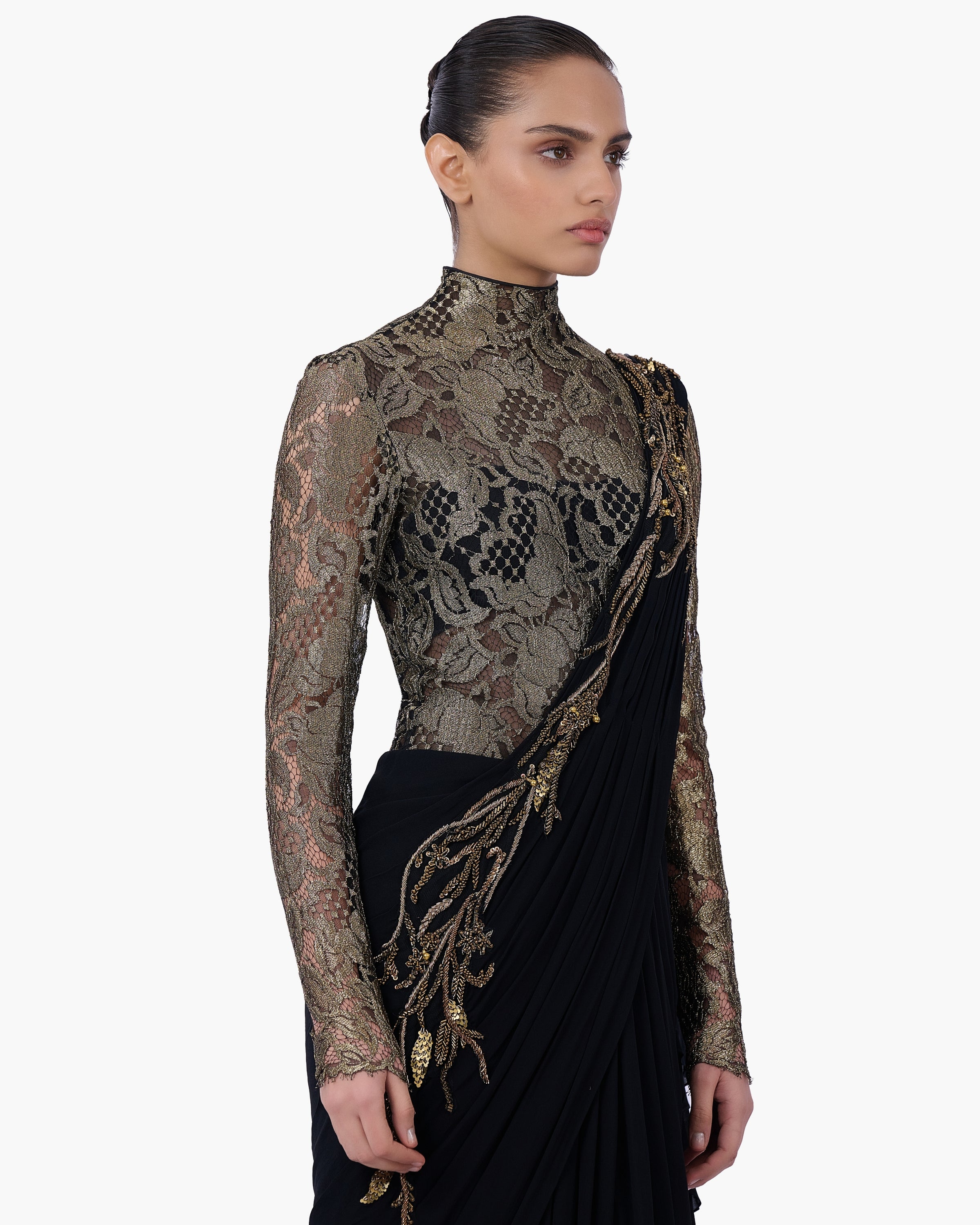 The Eclipse Sari Gown