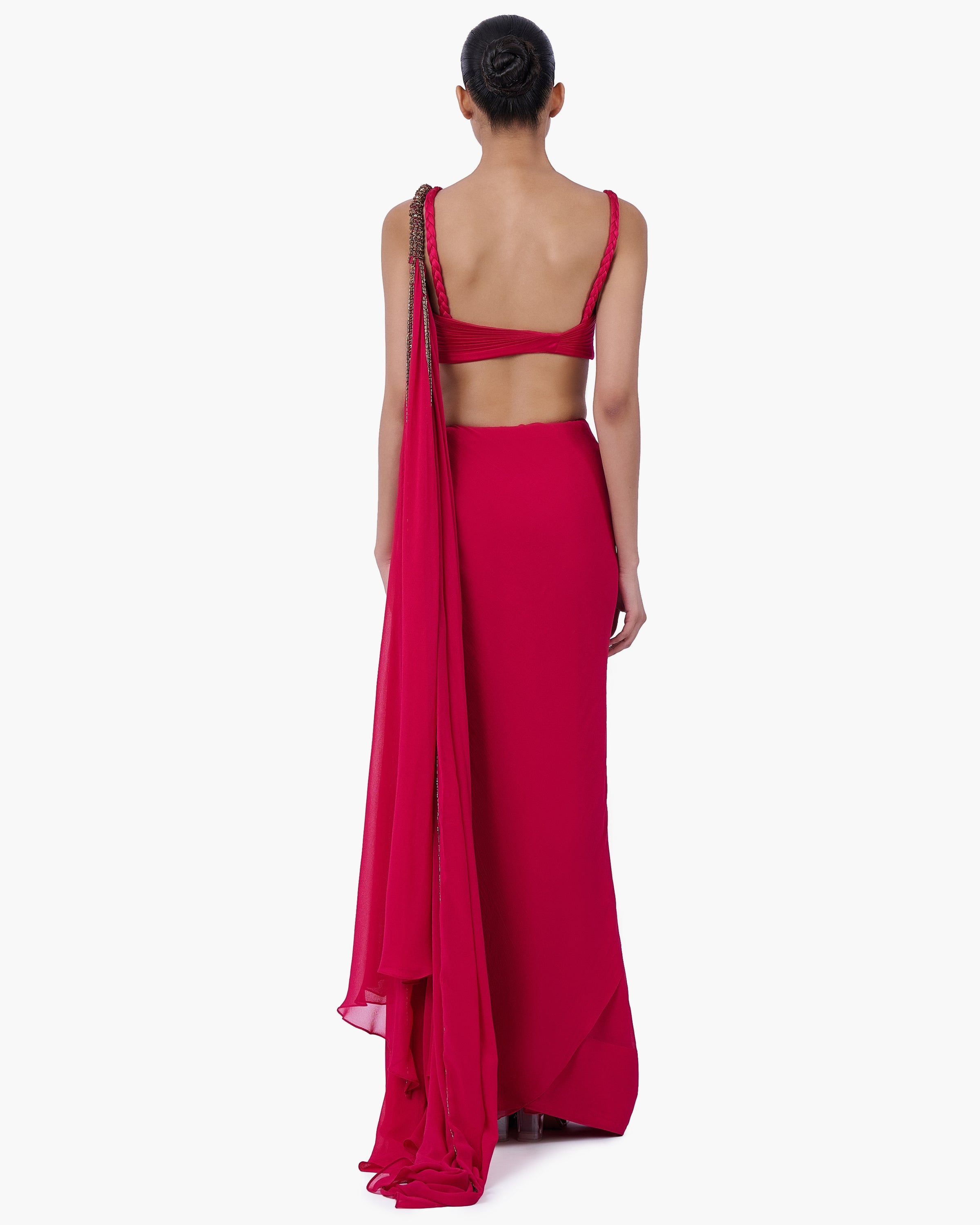 The Cascade Chain Sari