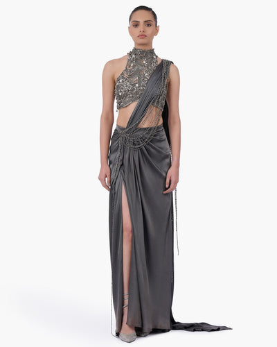The Armour Drape Sari