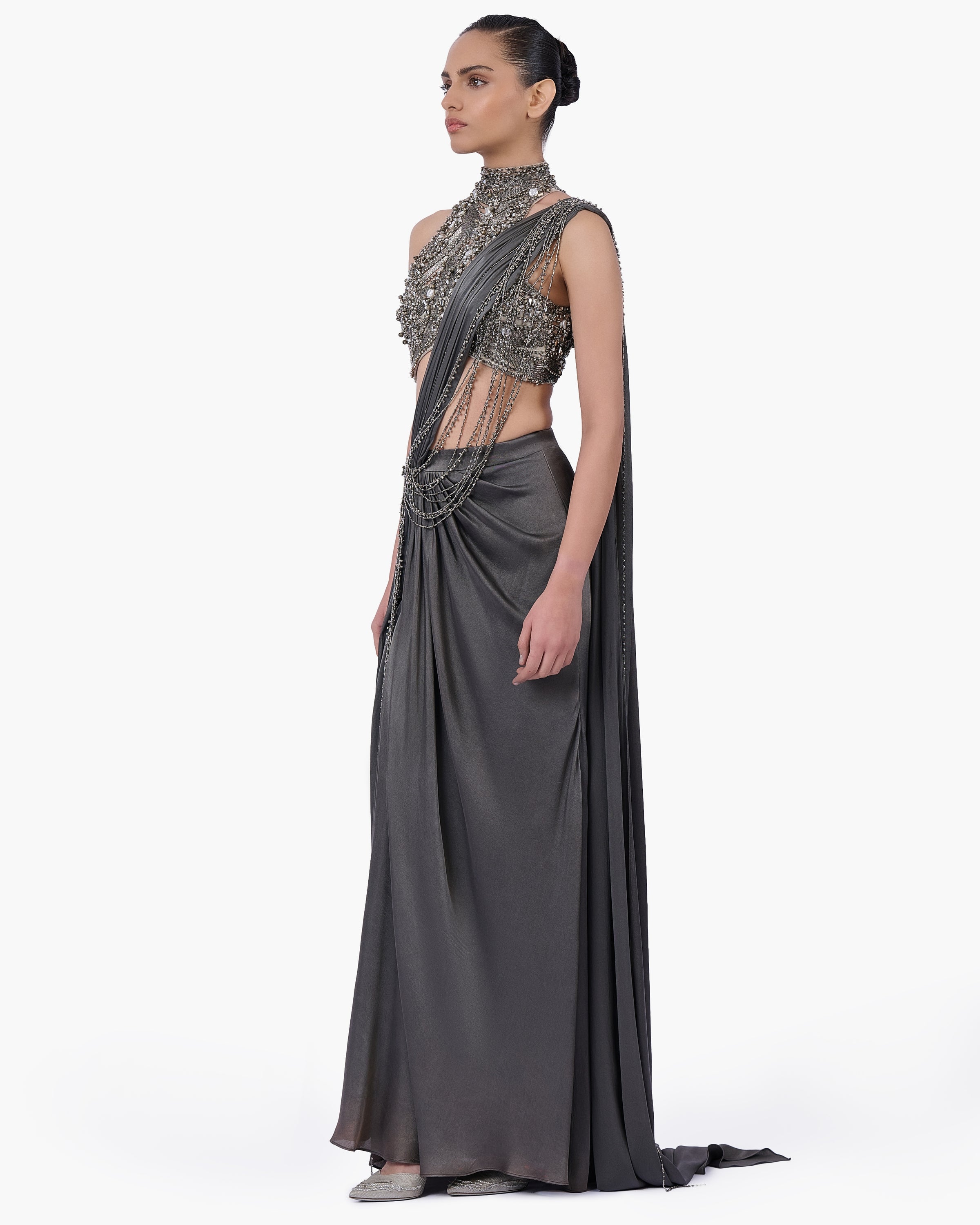 The Armour Drape Sari