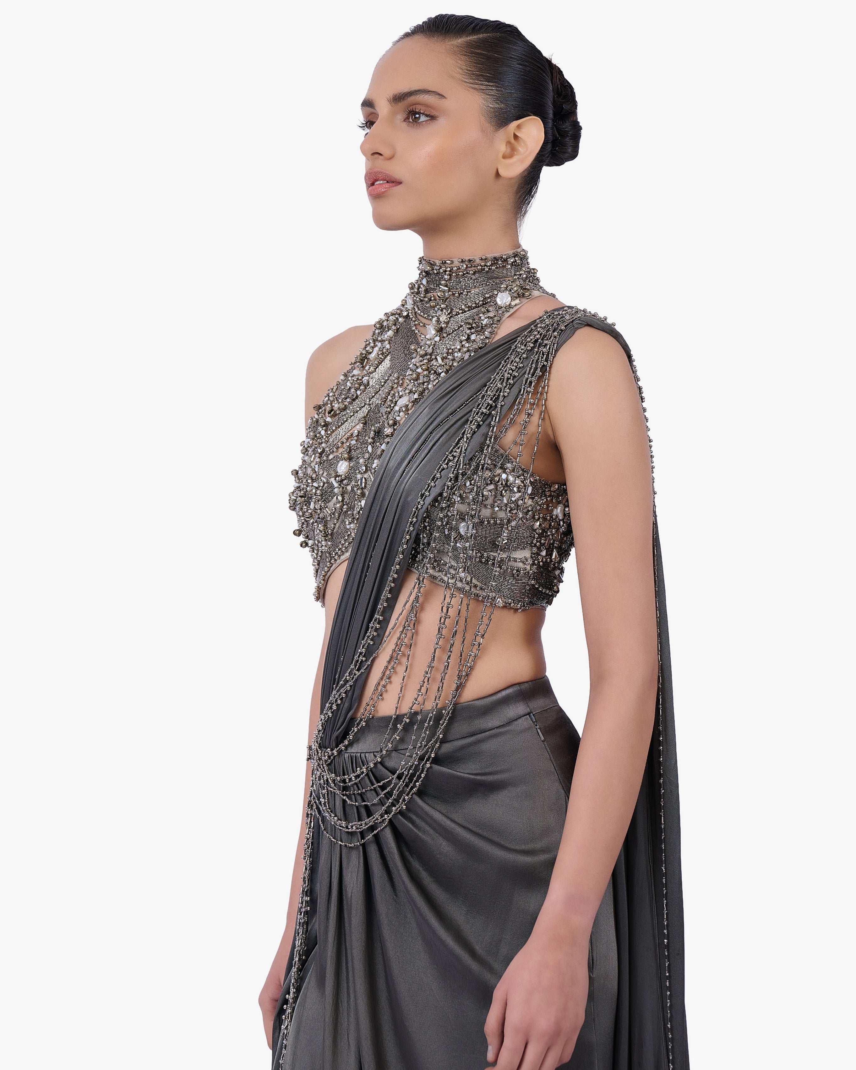 The Armour Drape Sari