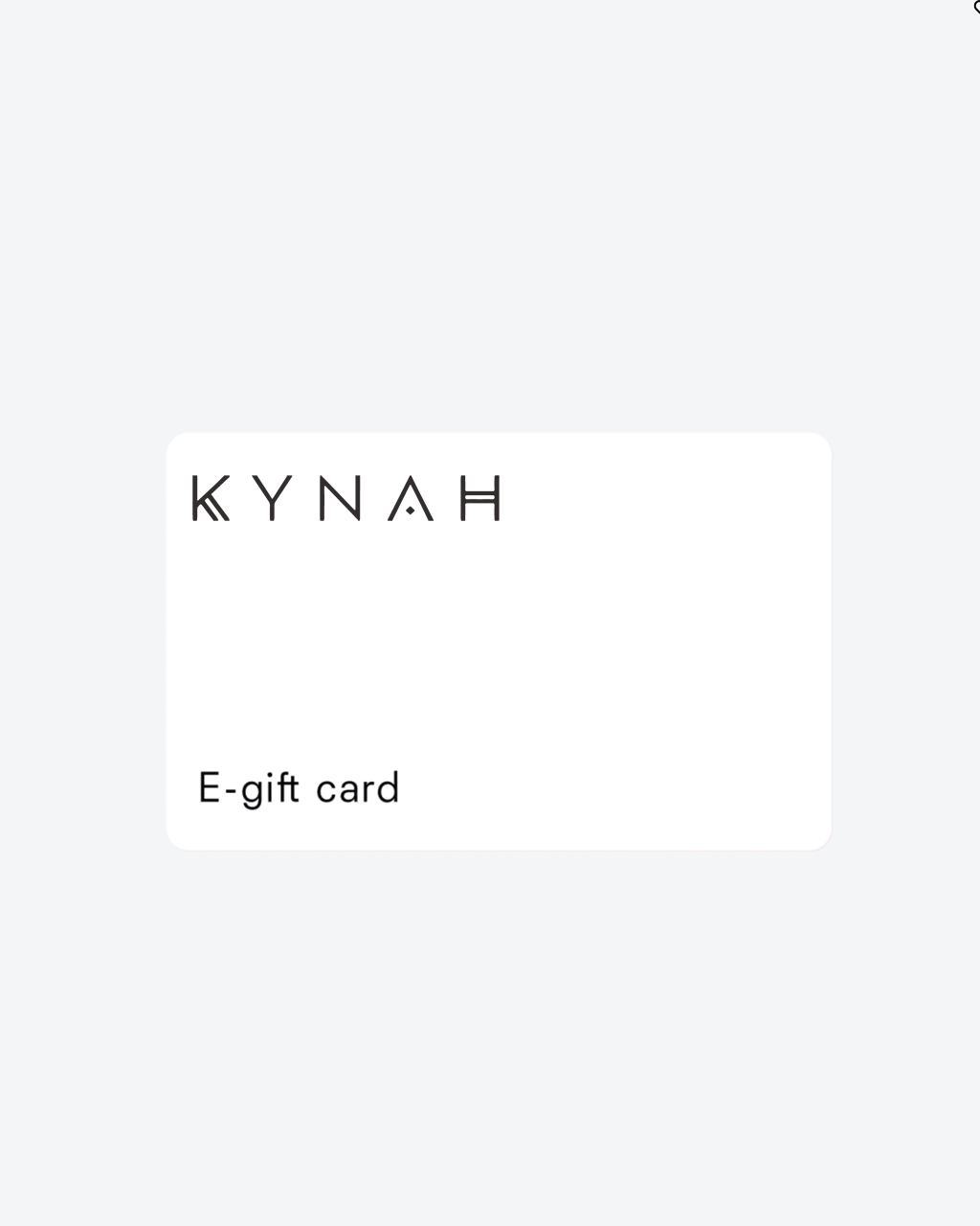 KYNAH Gift Card