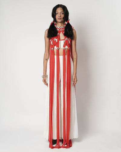 Shell Strapy Sharara Set