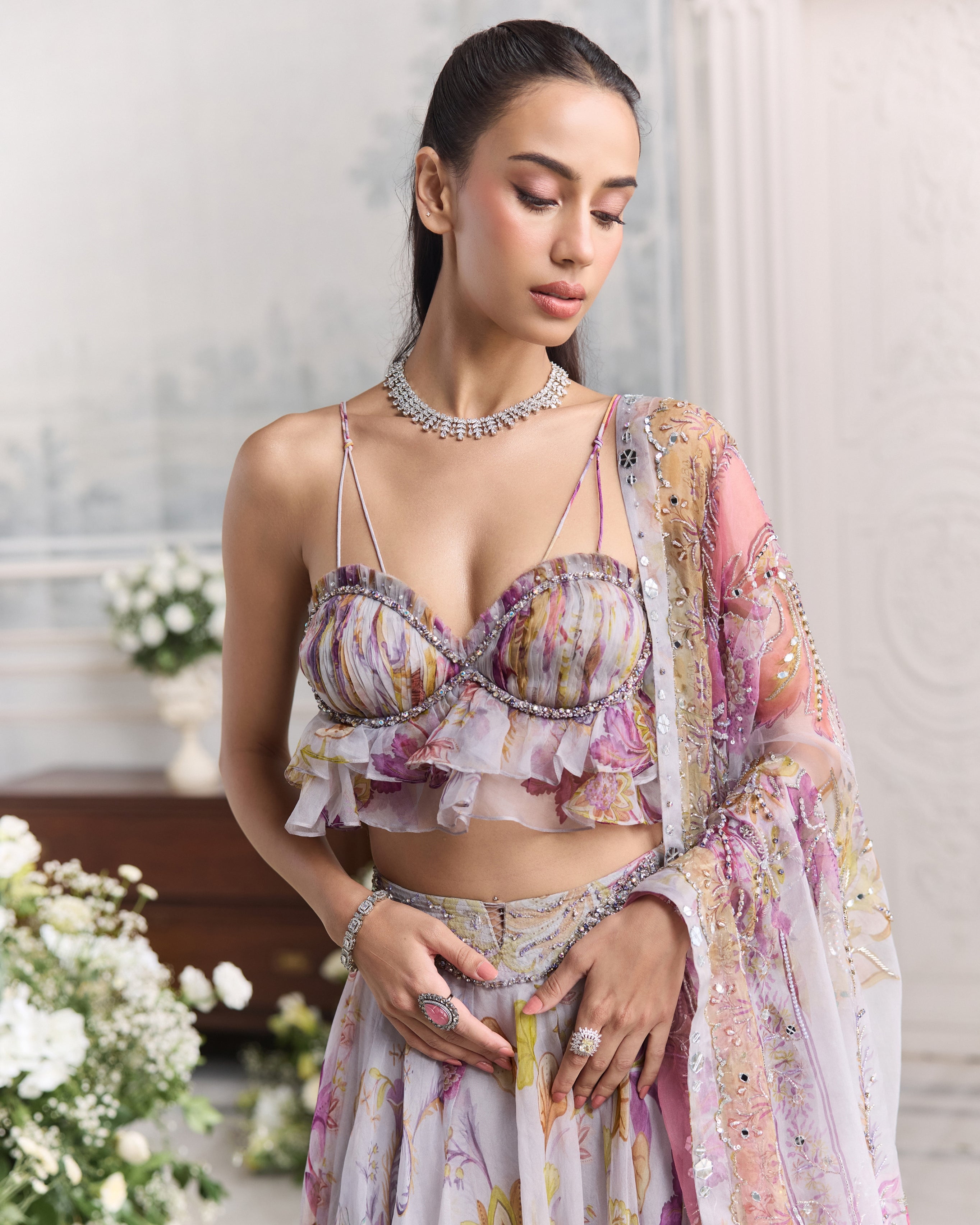 Iman Lehenga Set