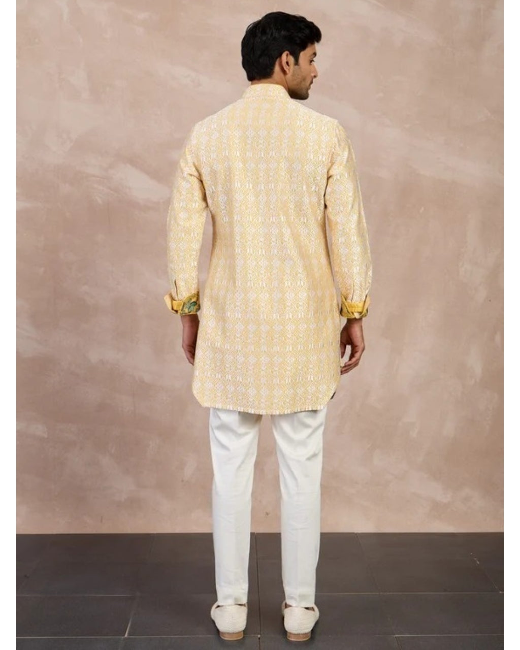 Mustard Yellow Maze Foe Kurta Set