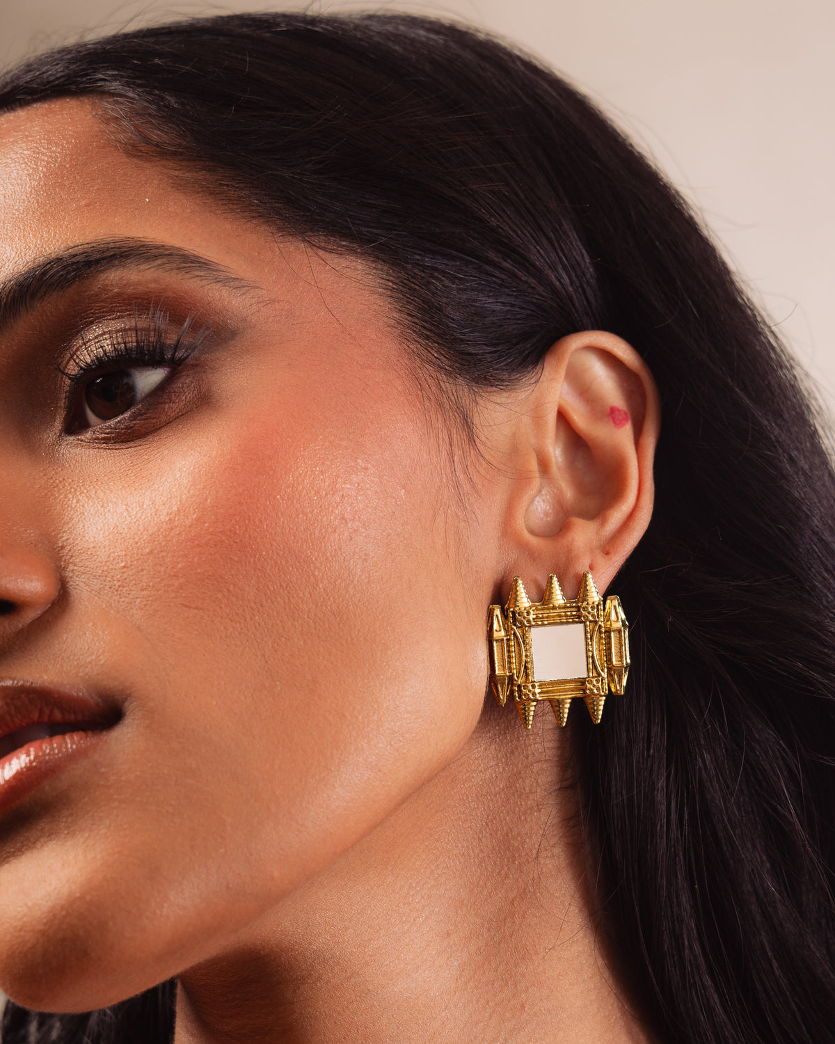 Inayat Mirror Earrings