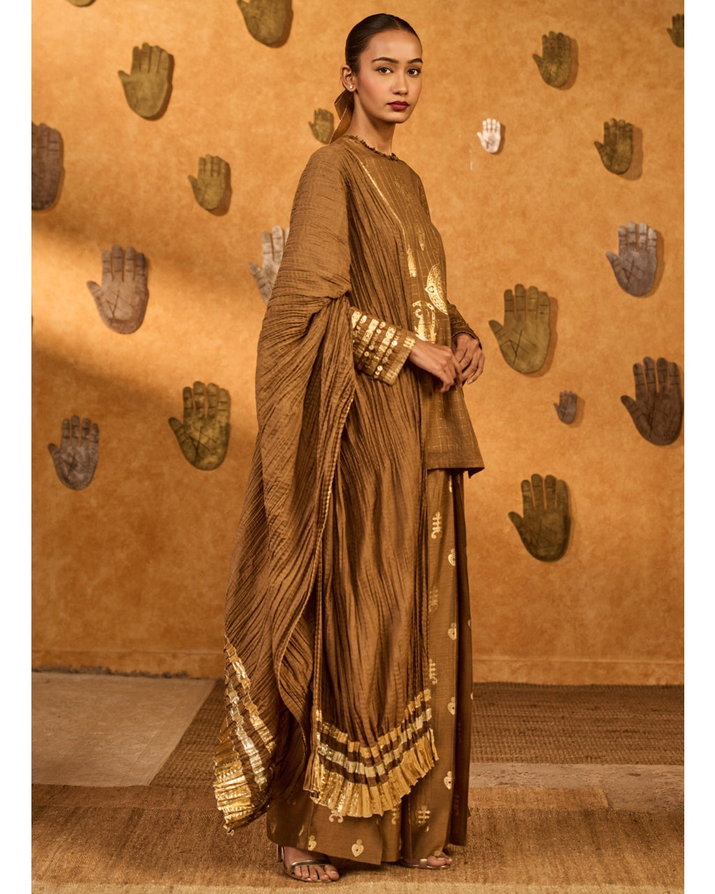 Brown Trinklet Tree Skd Set
