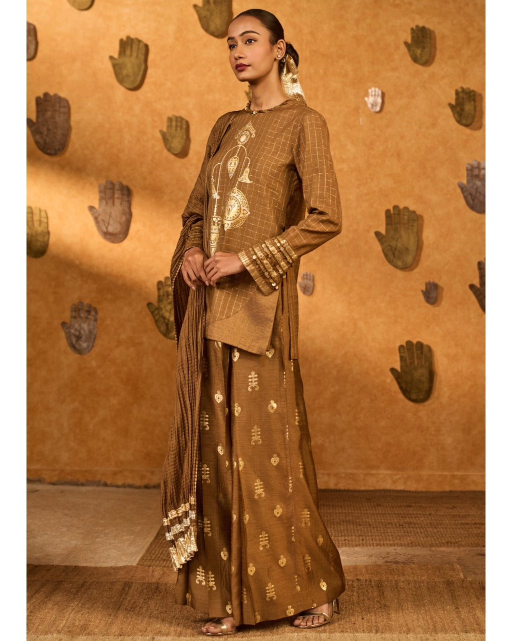 Brown Trinklet Tree Skd Set