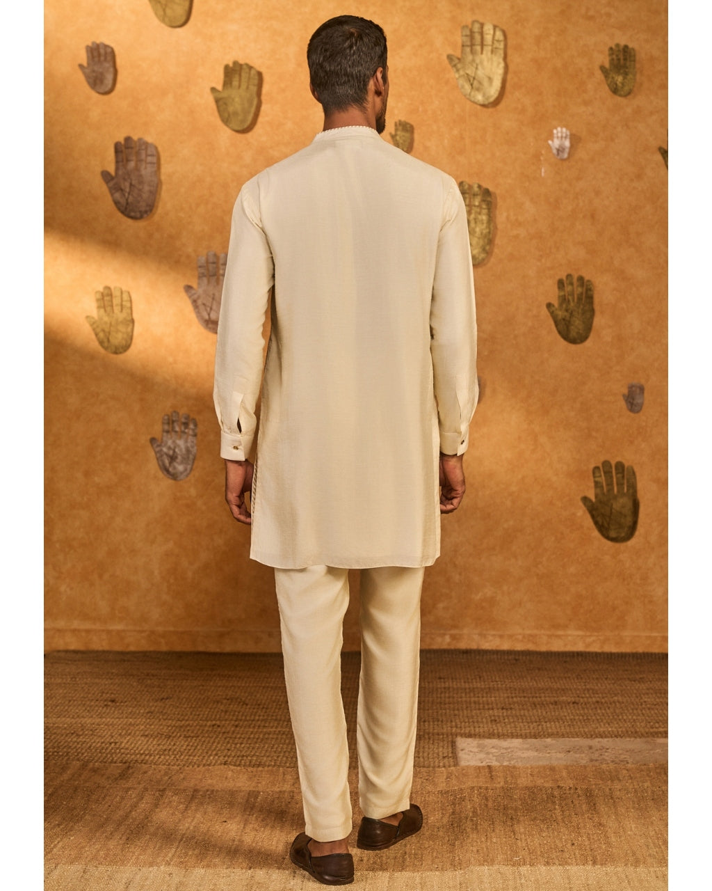Ivory Crane Dawn Kurta Set