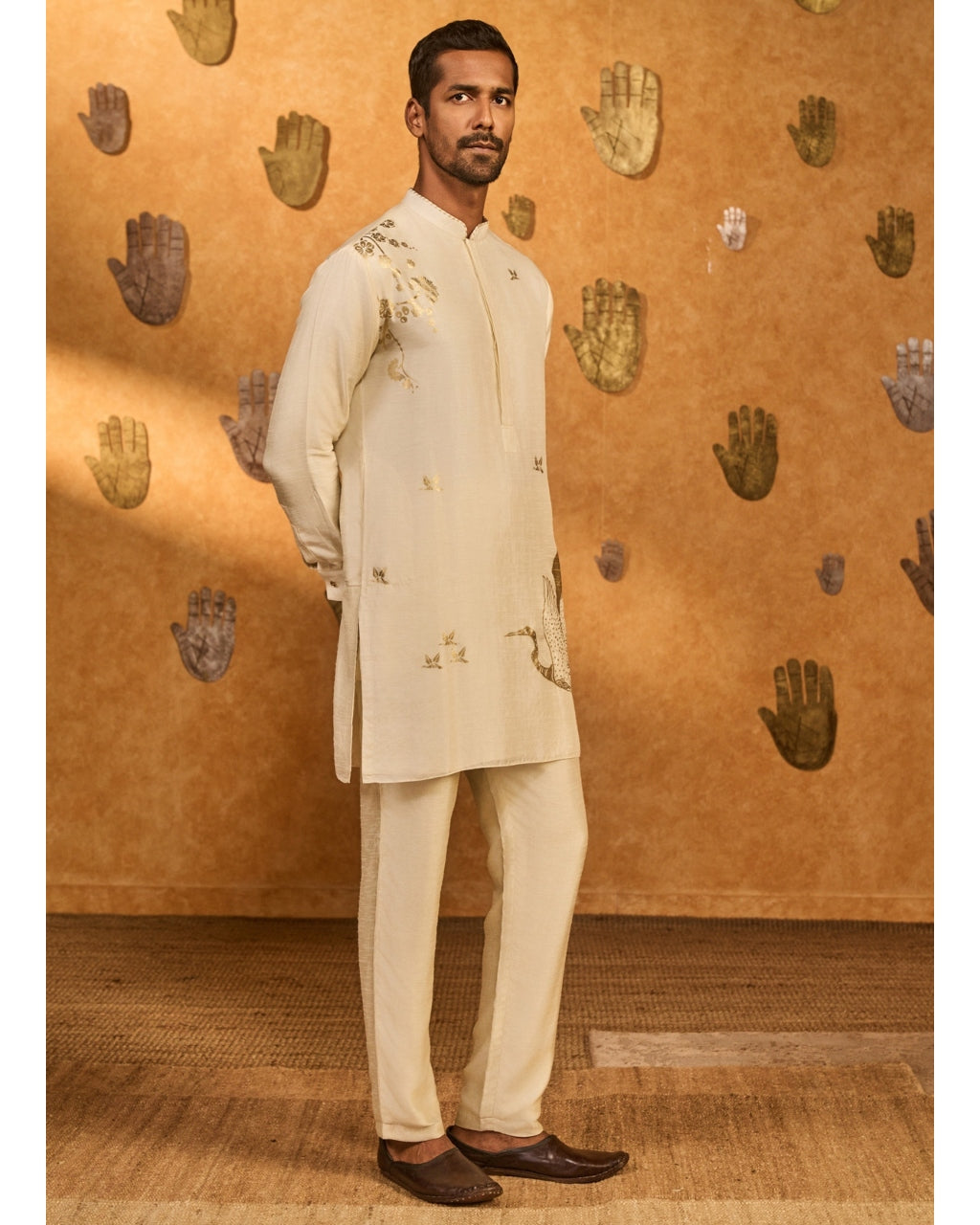 Ivory Crane Dawn Kurta Set