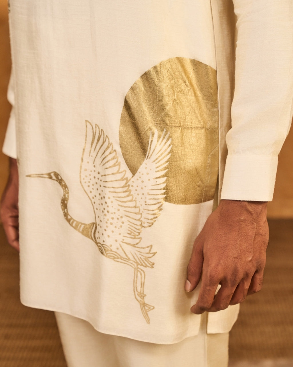 Ivory Crane Dawn Kurta Set