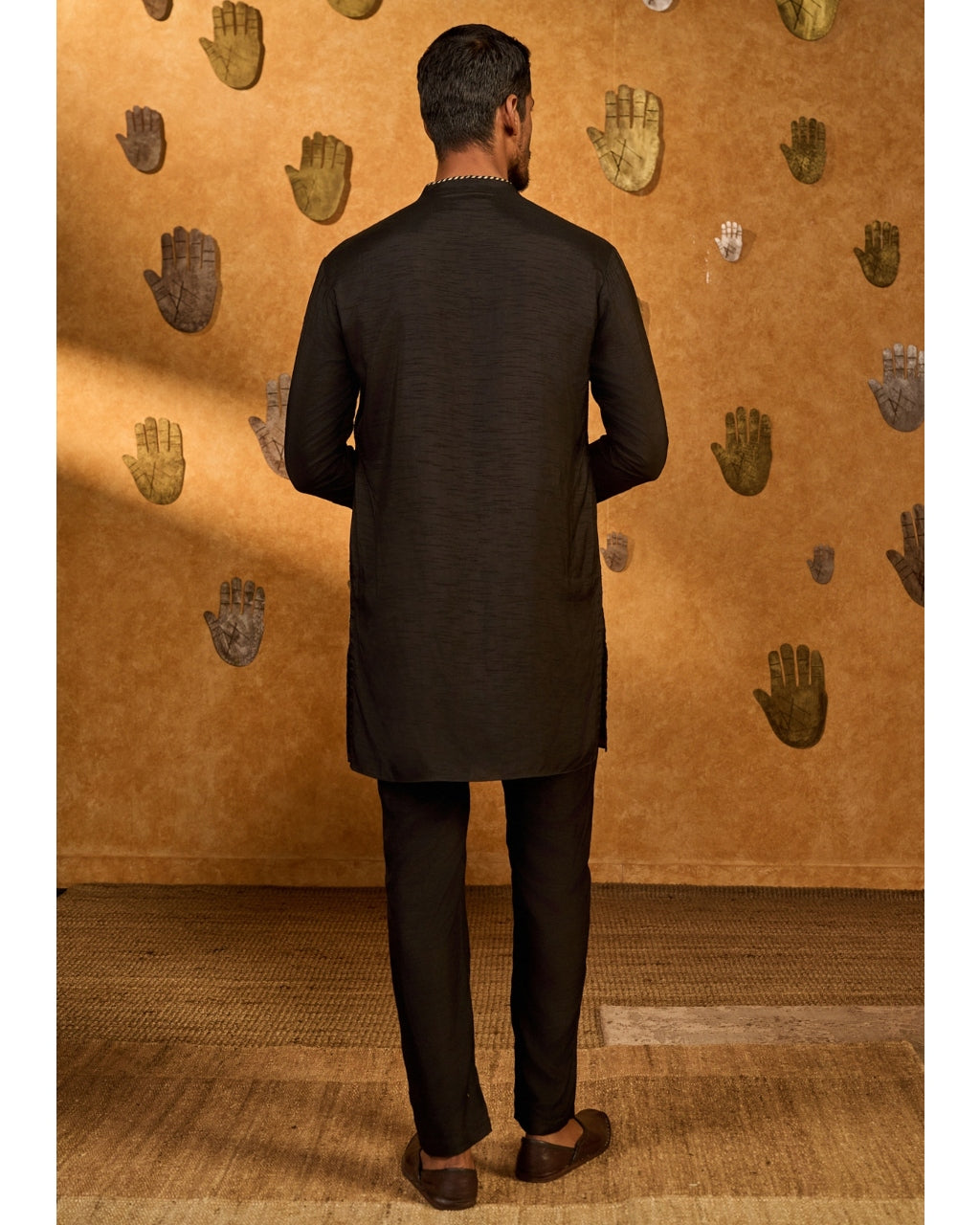 Black Crane Dawn Kurta Set