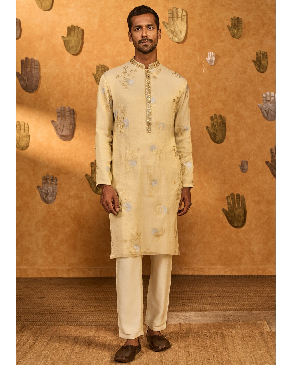 Ivory Moon Garden Kurta Set