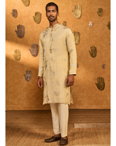 Ivory Moon Garden Kurta Set