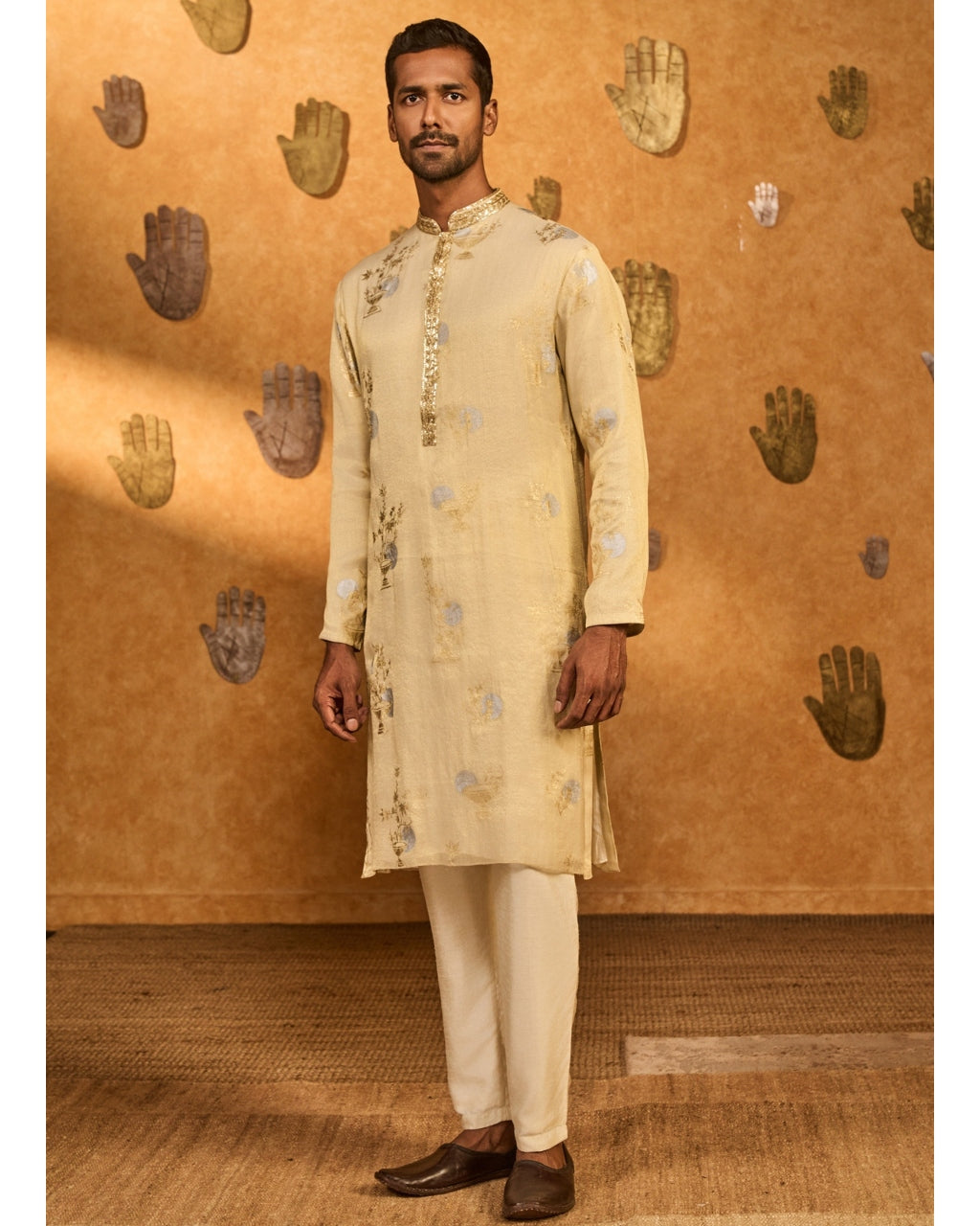 Ivory Moon Garden Kurta Set