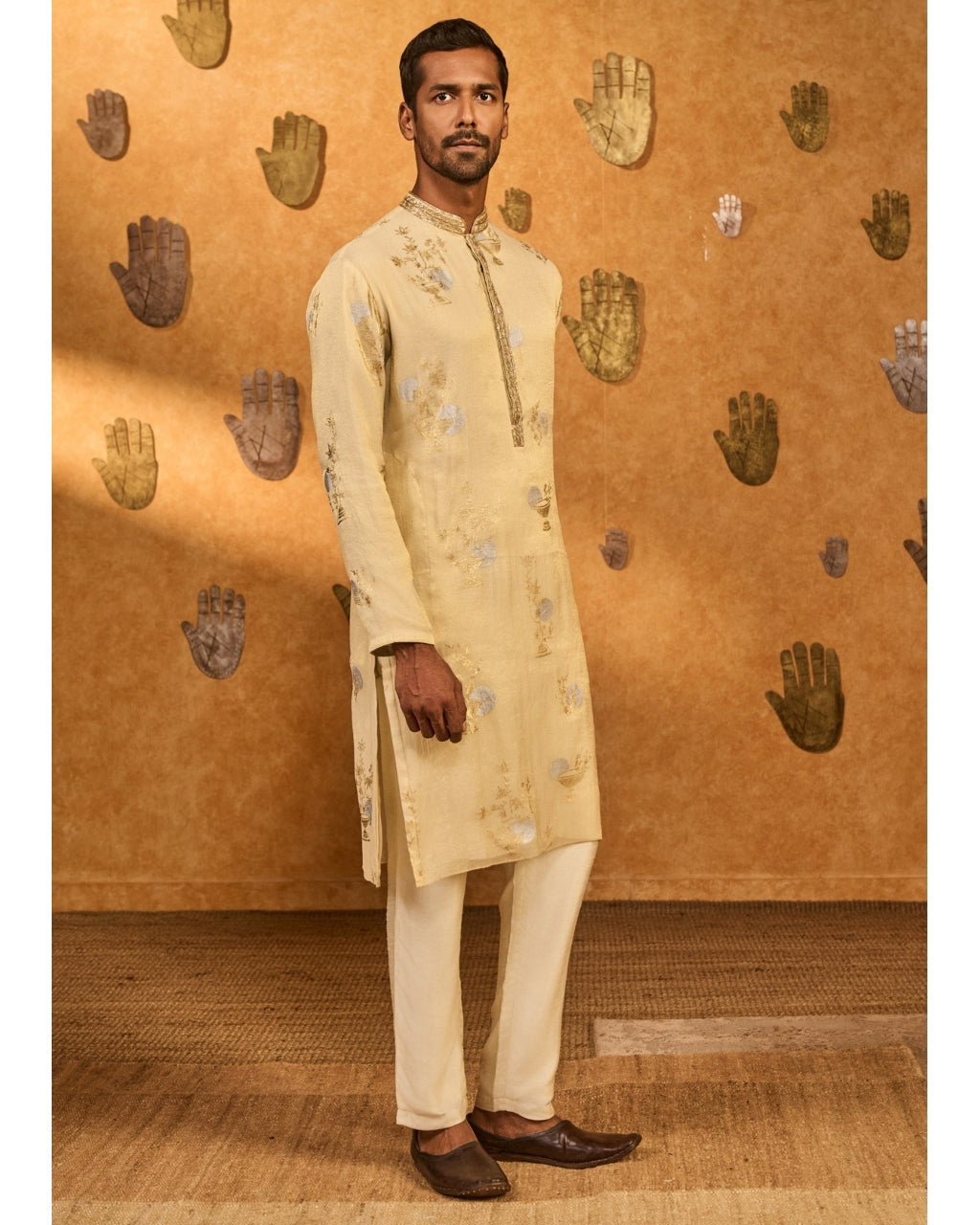 Ivory Moon Garden Kurta Set
